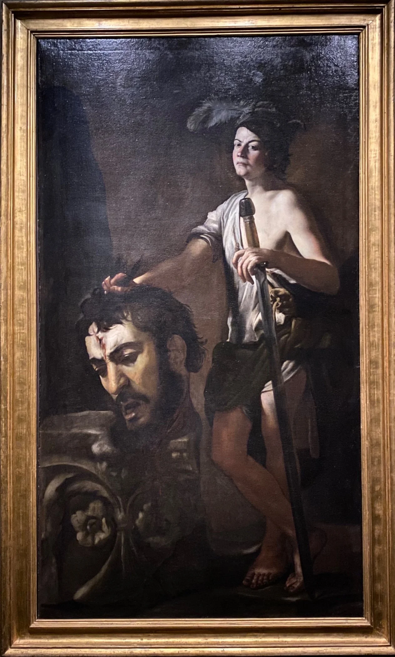 Battistello Caracciolo
David with the Head of Goliath
Capodimonte
