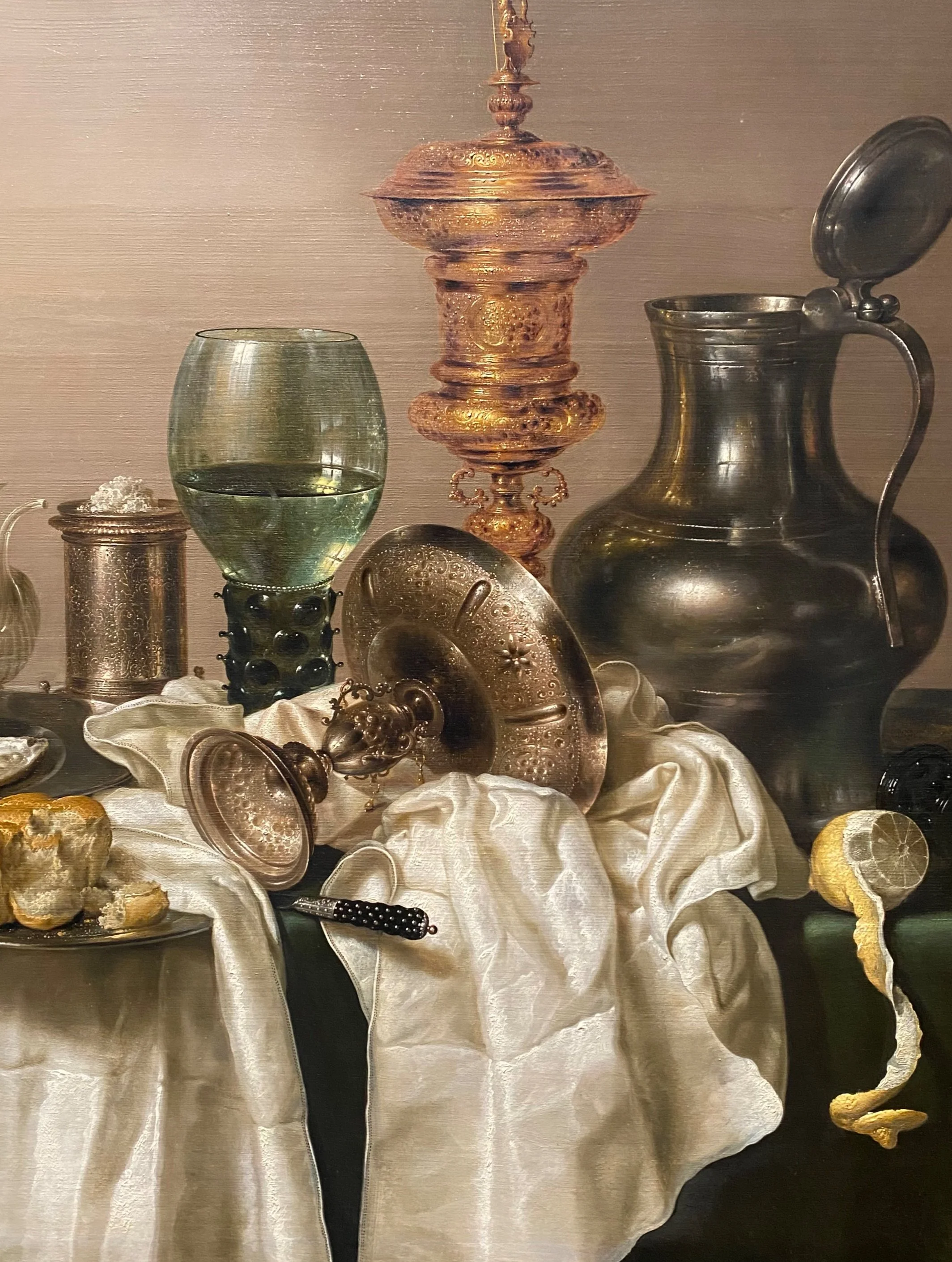 Willem Claesz Heda
Still Life with a Gilt Cup (detail)
Rijksmuseum
