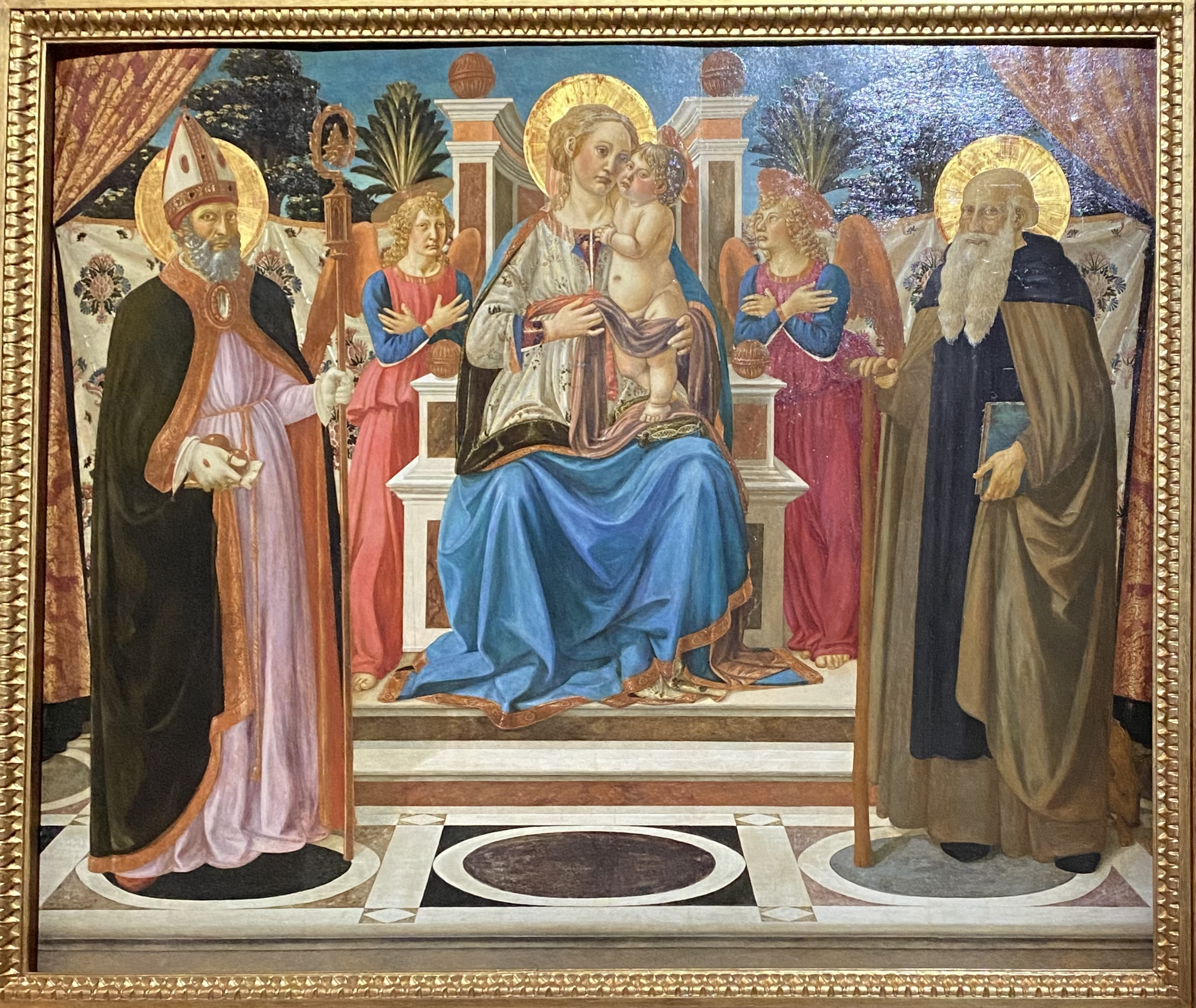 Cosimo Rosselli
Madonna and Child and St. Anthony Abbot and St. Nicholas of Bari
San Domenico Museum, Forlì