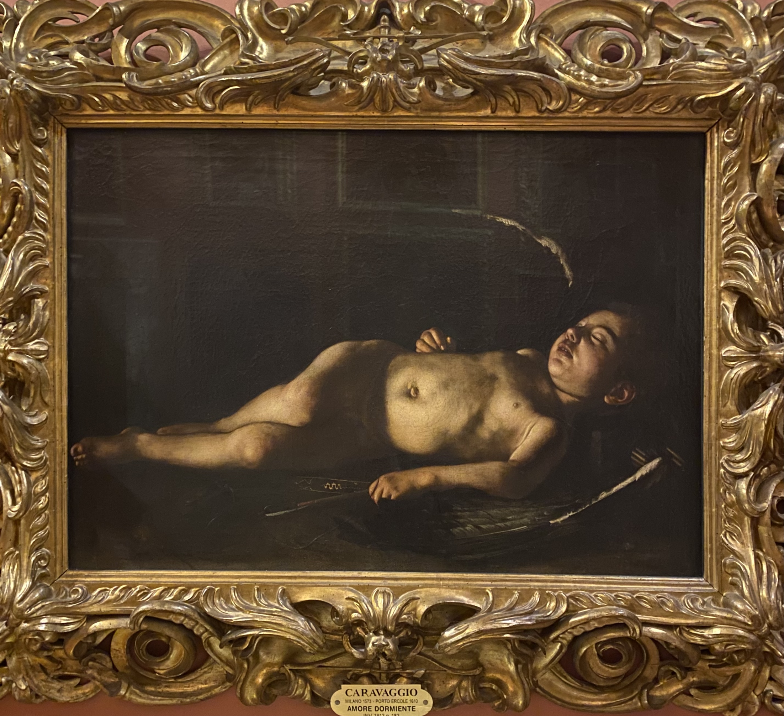 Caravaggio
Sleeping Cupid
Pitti Palace