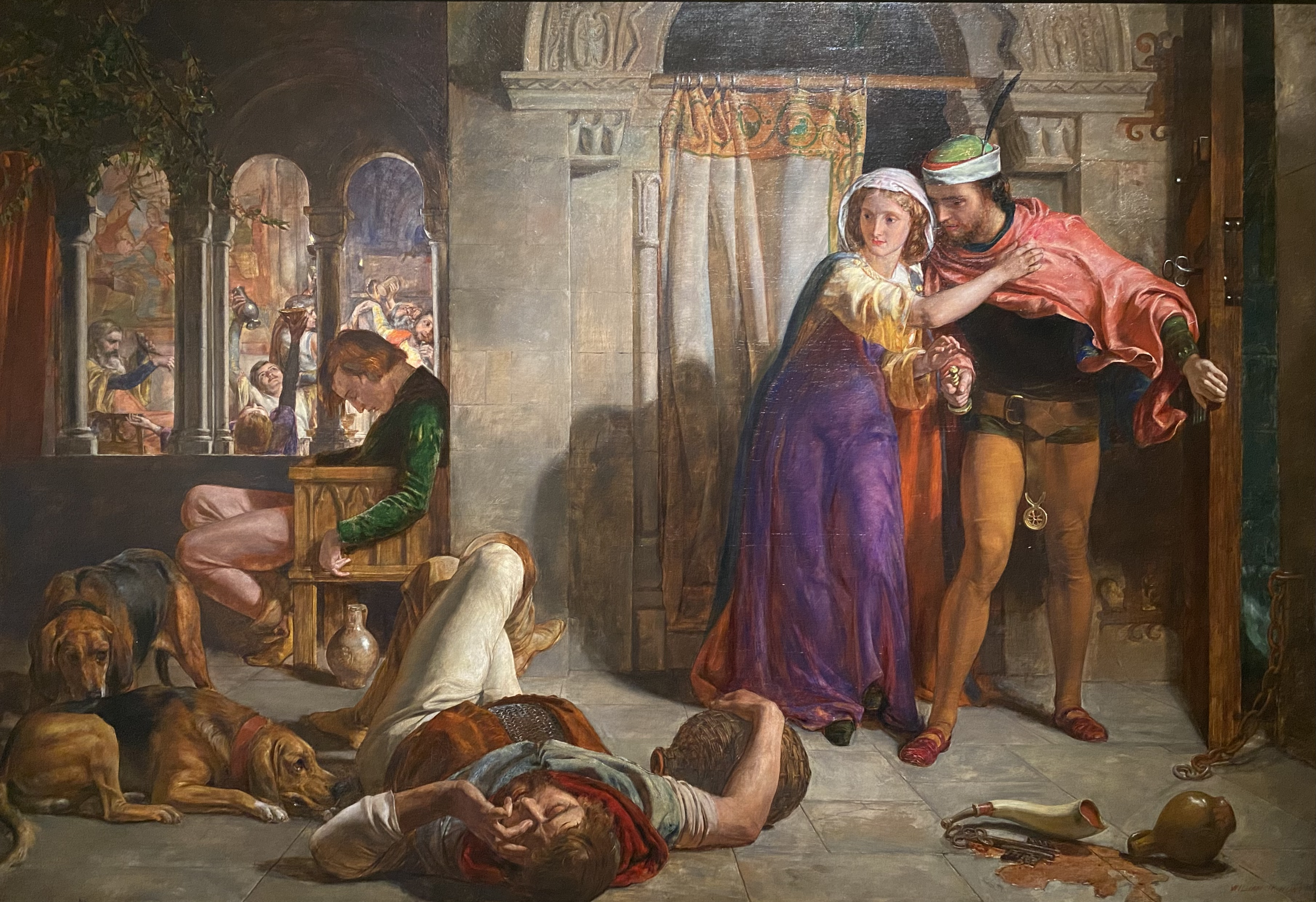 William Holman Hunt
The Eve of St. Agnes, The Flight of Madeleine and Porphyro
San Domenico Museum, Forlì