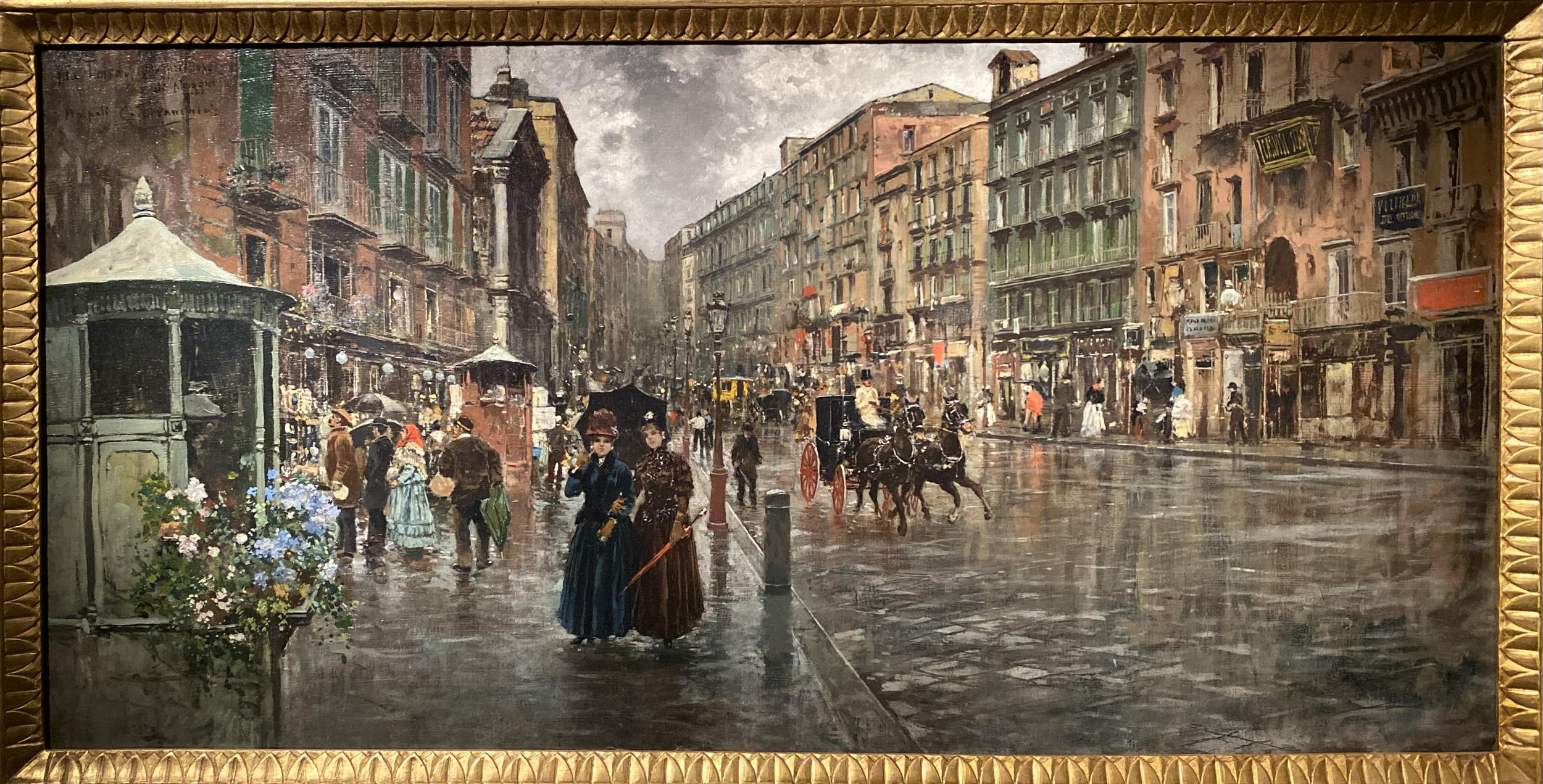 Carlo Brancaccio
Naples, via Toledo. Rain Impression
Gallerie d'Italia, Napoli