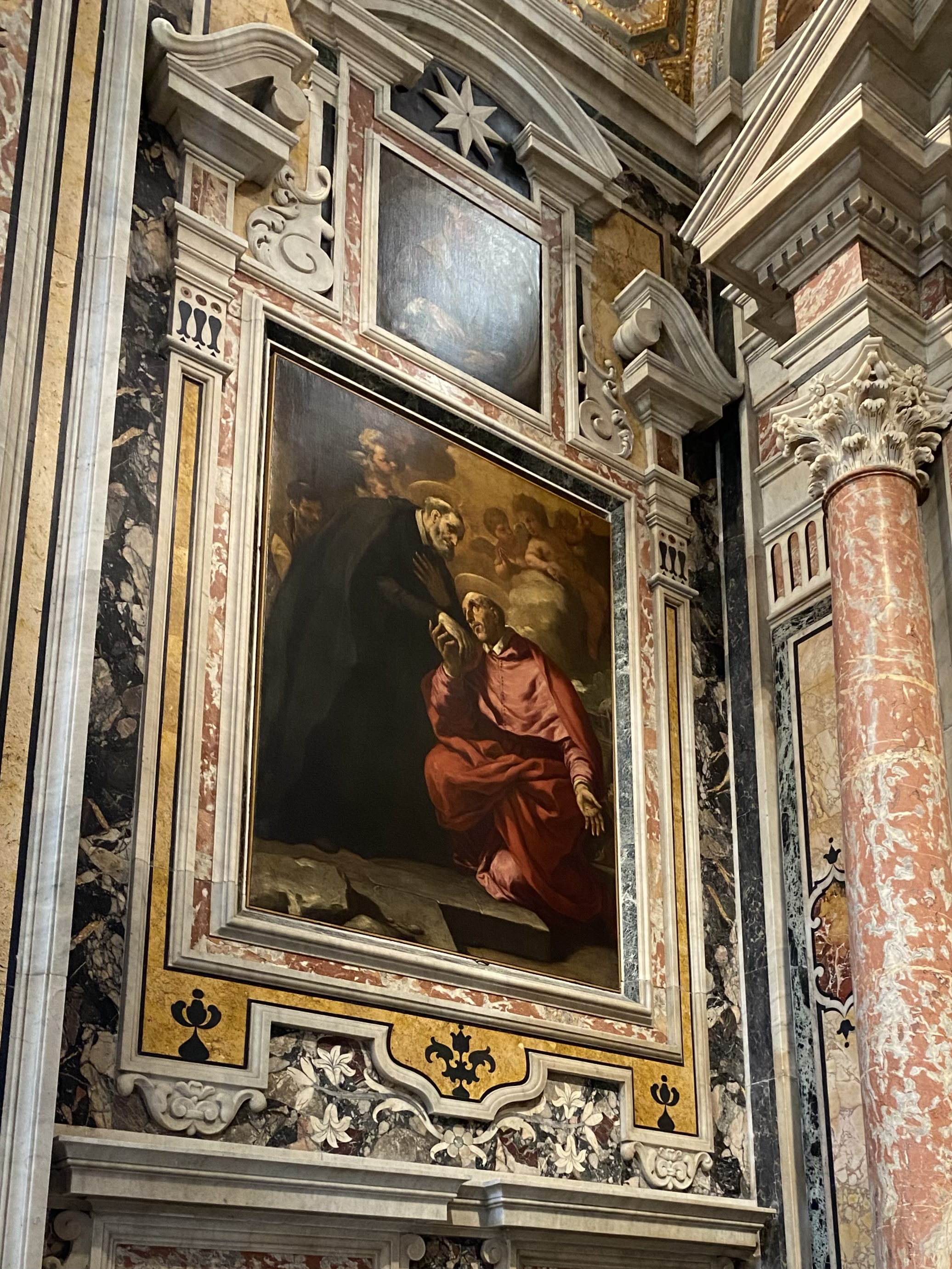 Luca Giordano
San Carlo Borromeo bacia la mano a San Filippo
Chiesa dei Girolamini