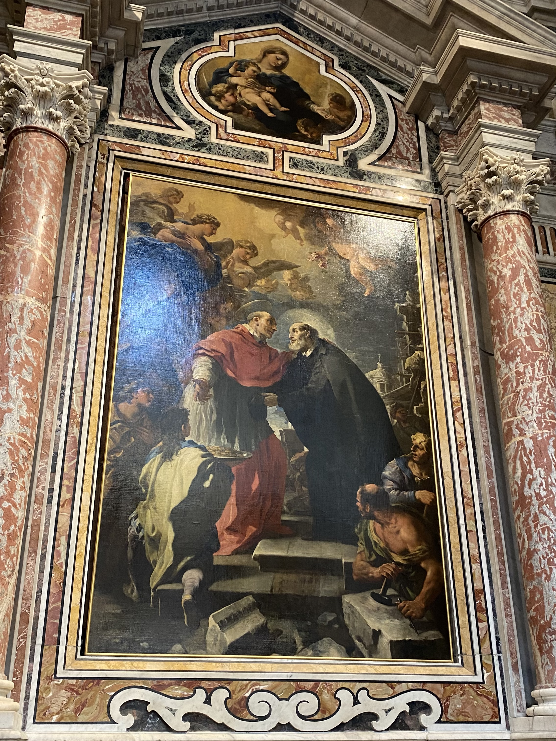 Luca Giordano
Incontro di San Filippo e San Carlo Borromeo
Chiesa dei Girolamini