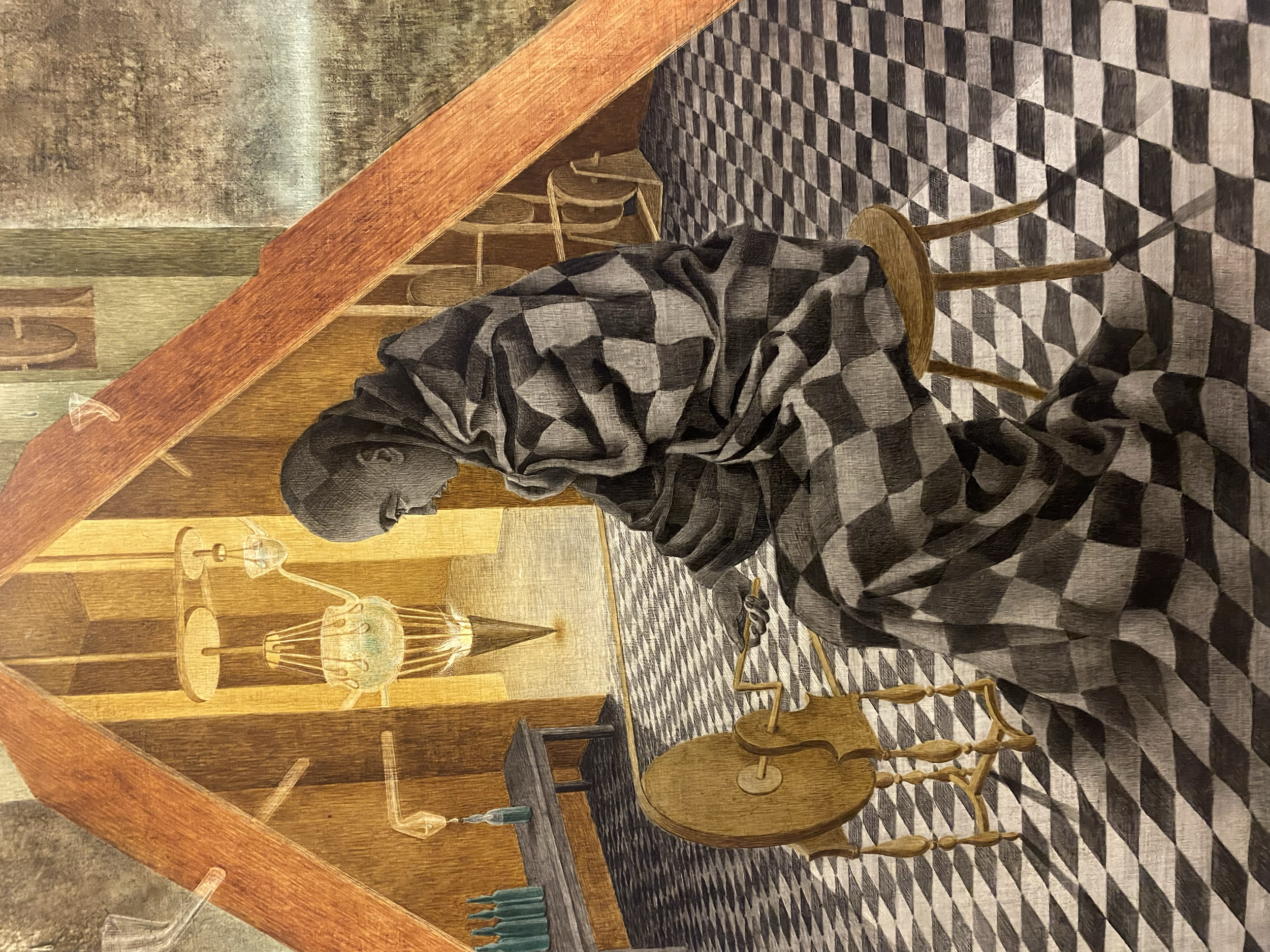 Remedios Varo
Ciencia Inútil o El Aqluimista, Useless Science or the Alchemist (detail)
Art Institute of Chicago