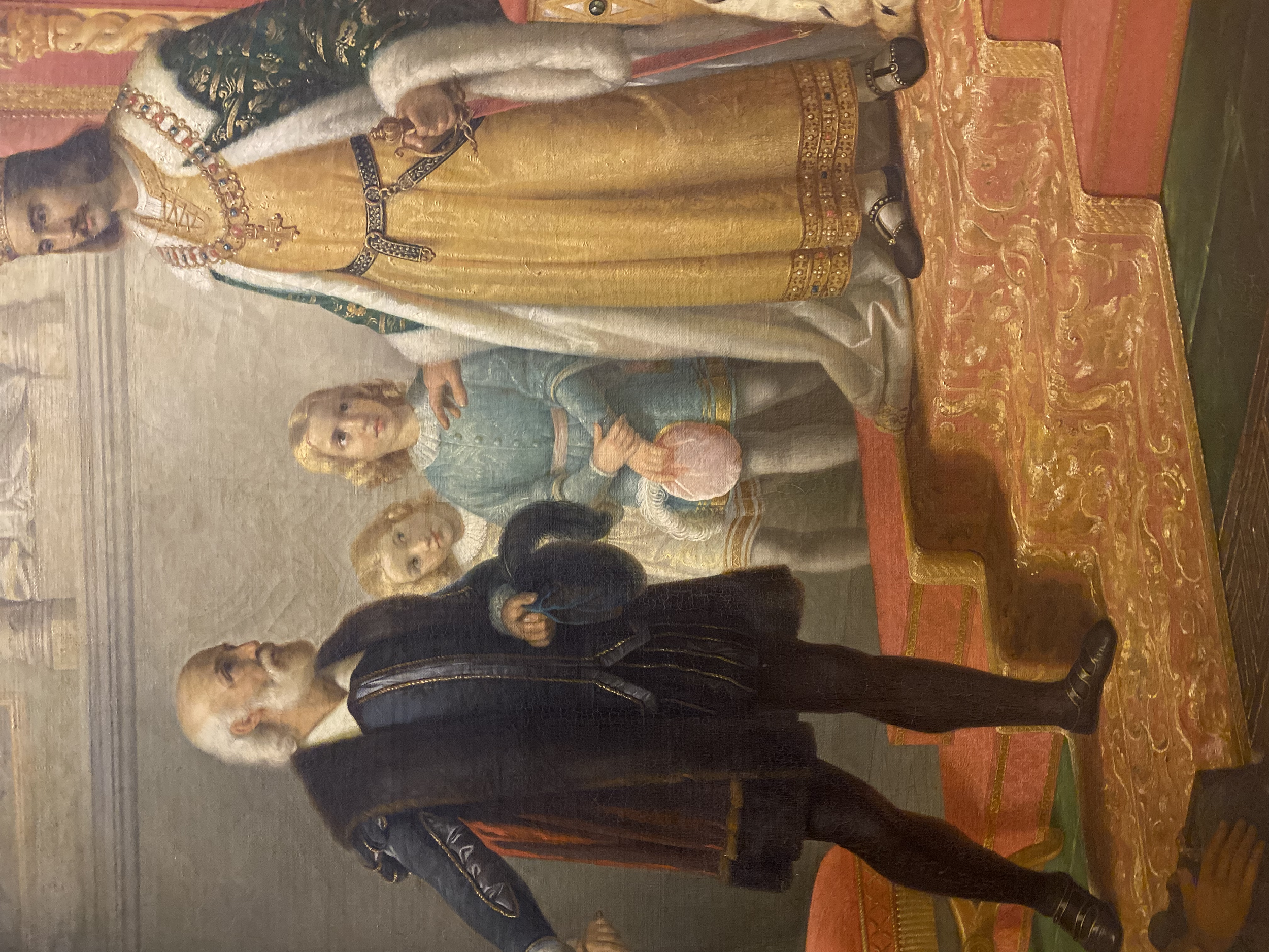 Juan Cordero
Christopher Columbus at the Court of the Catholic Monarchs (detail)
Museo Nacional de Arte, MUNAL