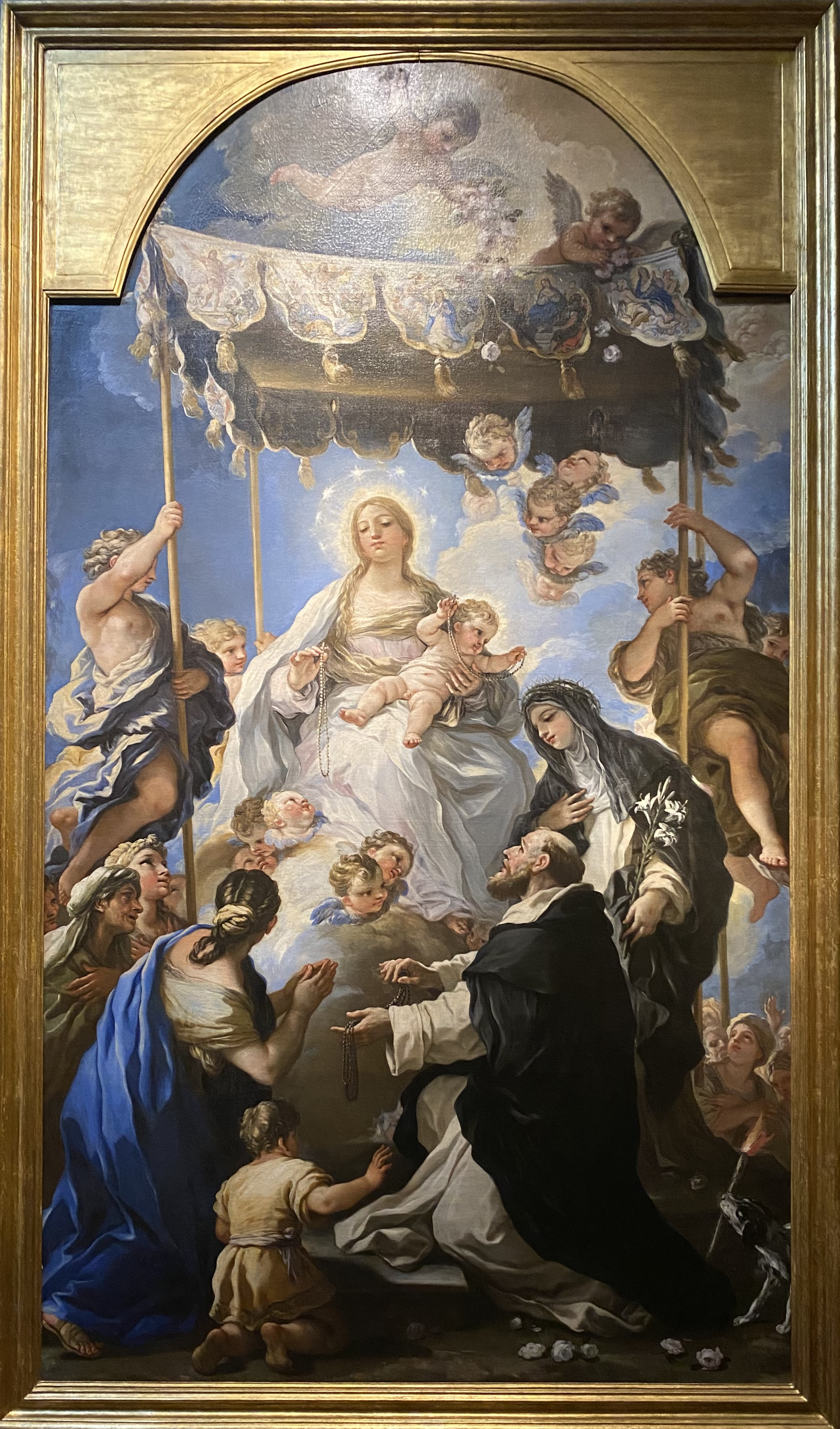 Luca Giordano
Madonna of the Rosary
Capodimonte