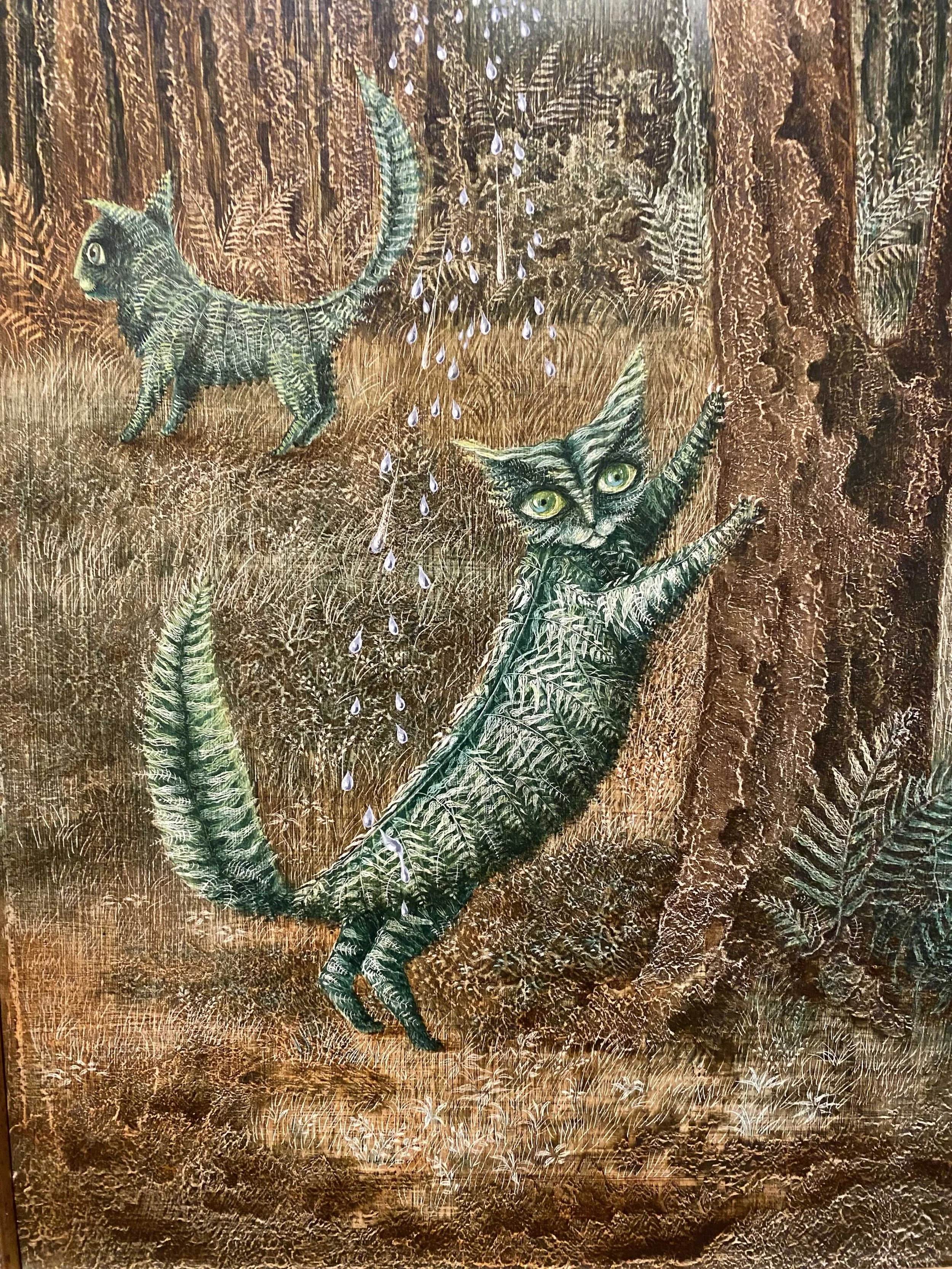 Remedios Varo
The Fern Cat (detail)
Museo de Arte Moderno