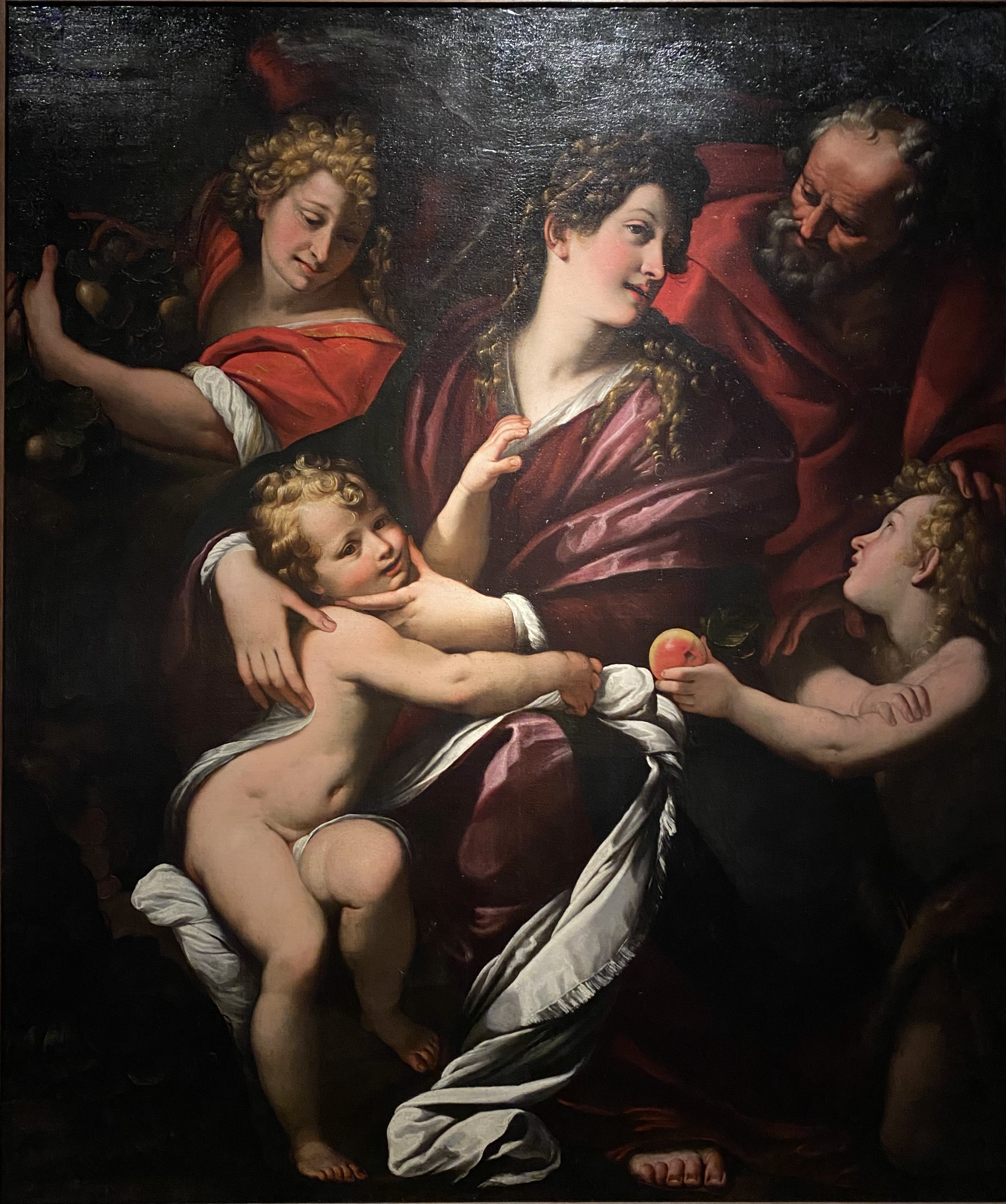 Giulio Cesare Procaccini
Sacra Famiglia con san Giovannino e un angelo
Capodimonte