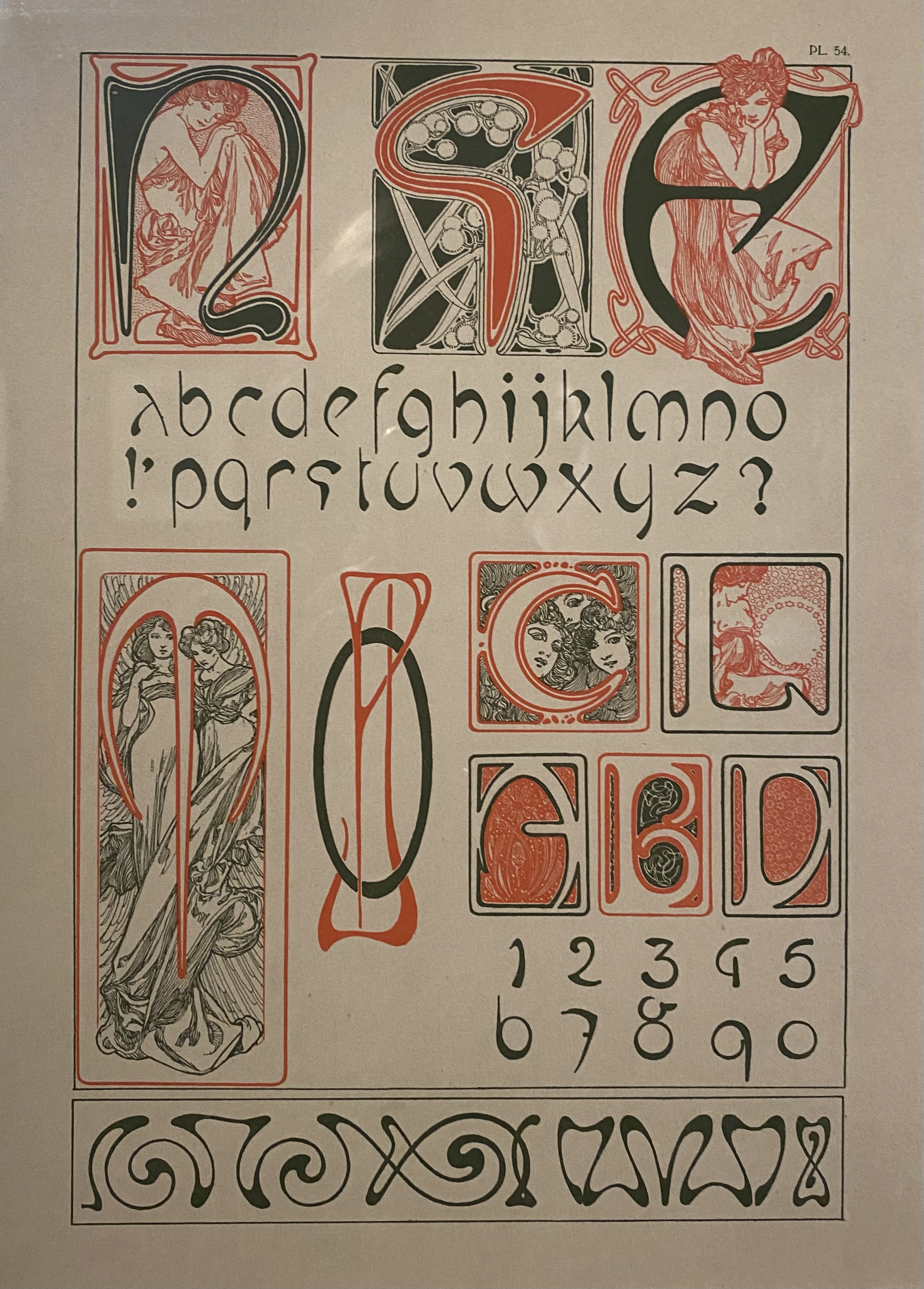 Alphonse Mucha
Plate 54 from Documents Décoratifs
Museo degli Innocenti