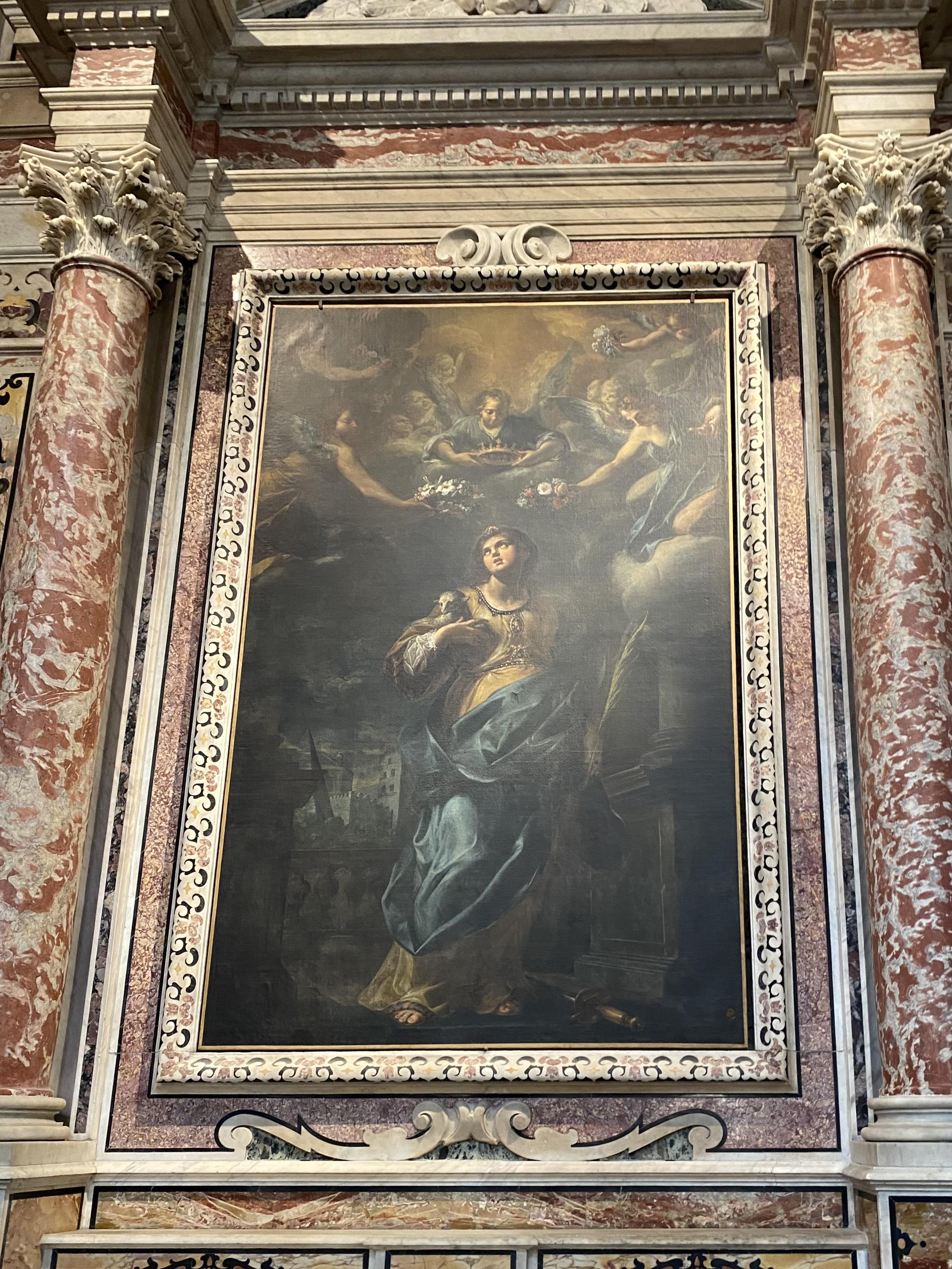 Cristoforo Roncalli, il Pomarancio
Sant'Agnese
Chiesa dei Girolamini