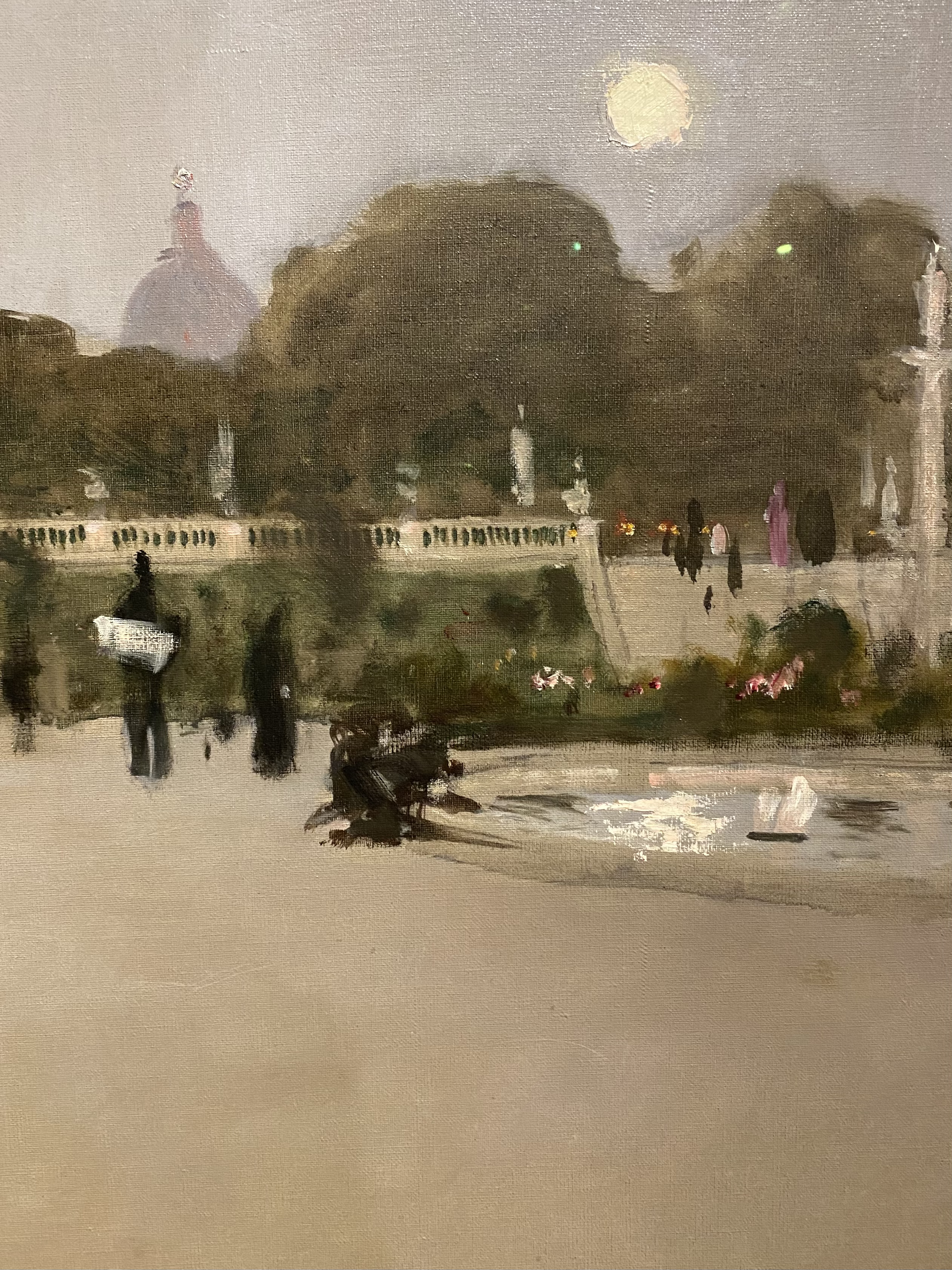 John Singer Sargent
Luxembourg Gardens at Twilight (detail)
Minneapolis Institute of Art