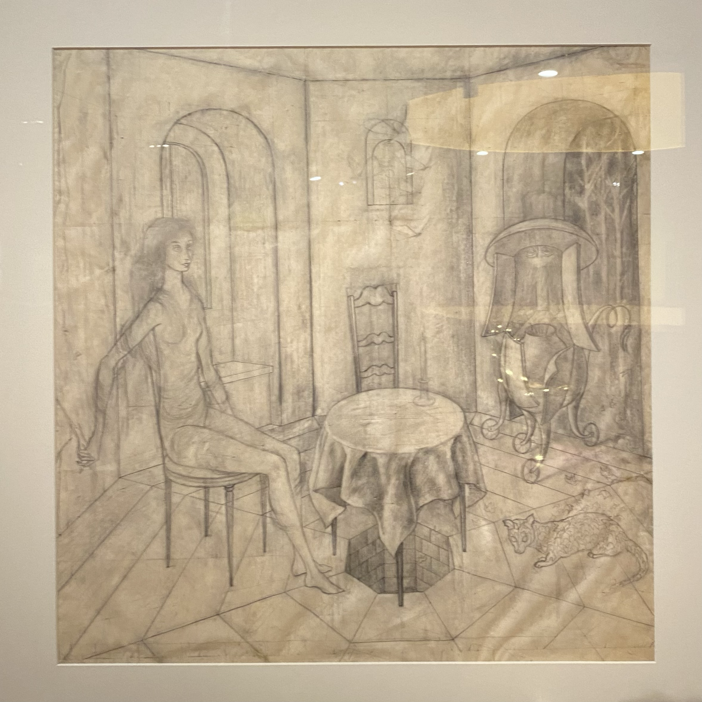 Remedios Varo
Visita inesperada
Museo de Arte Moderno