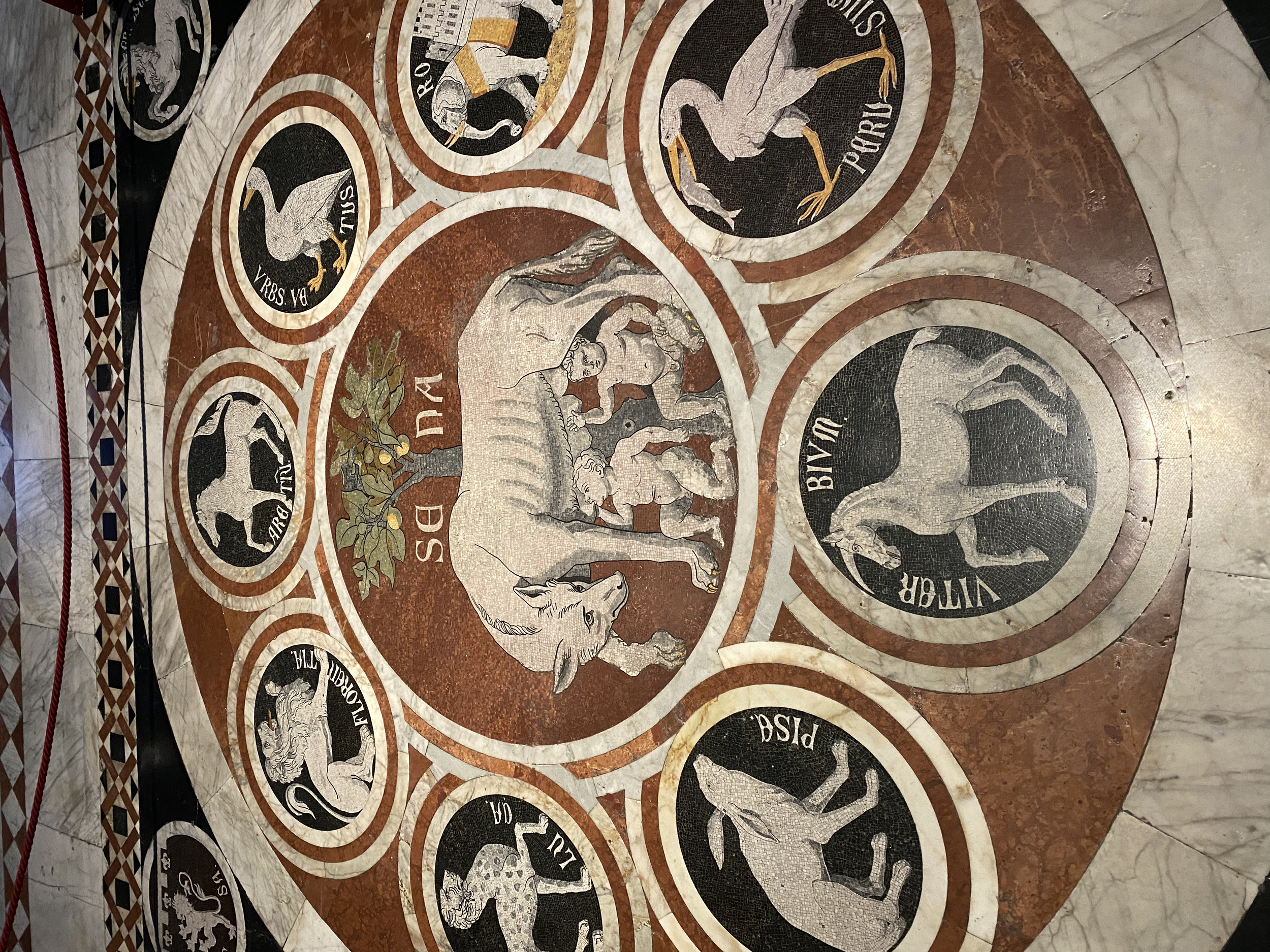 Leopoldo Maccari
The She-wolf
Sienna Cathedral