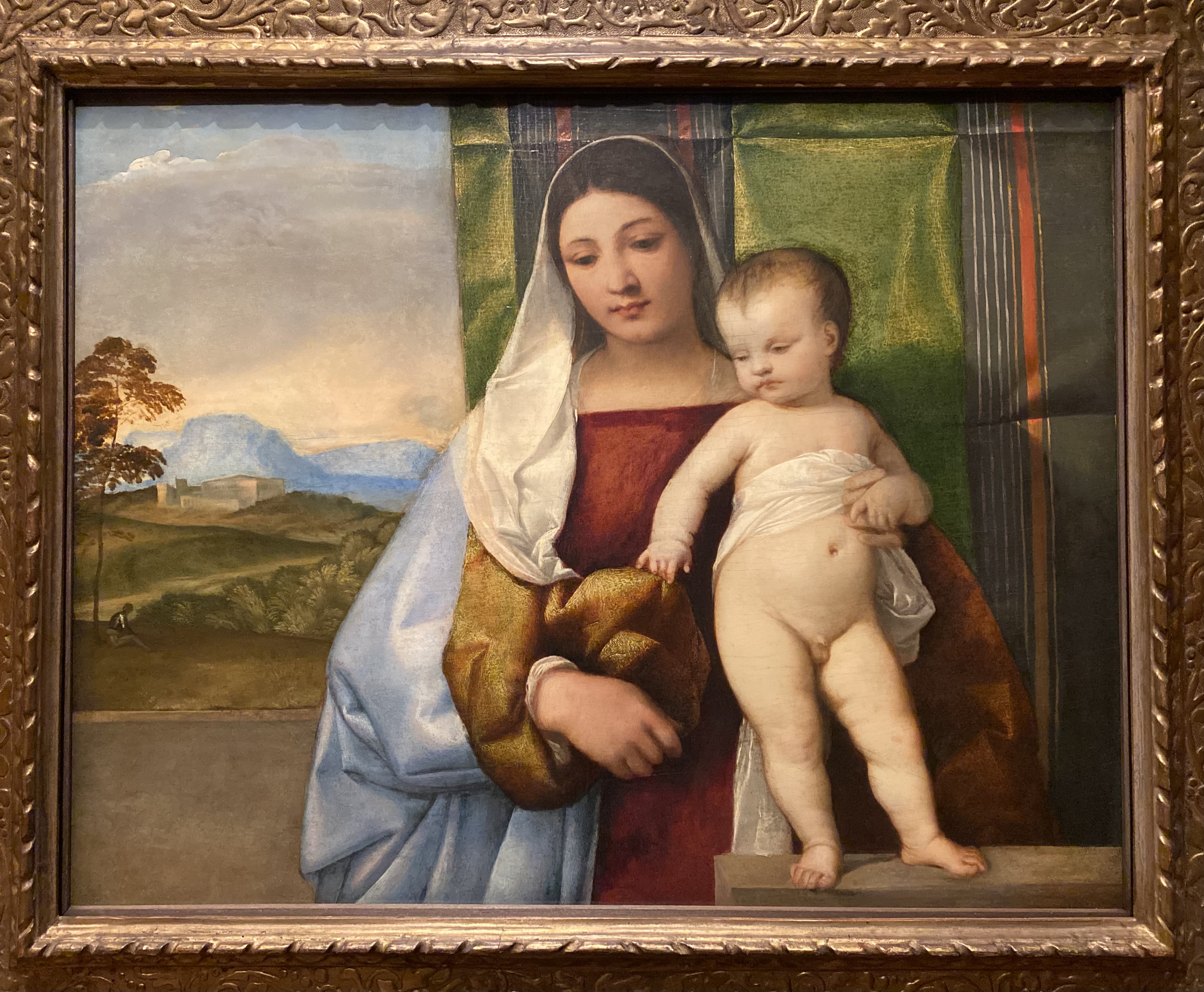 Tiziano Vecellio
Virgin and Child before a Green Cloth of Honour
Kunsthistorisches