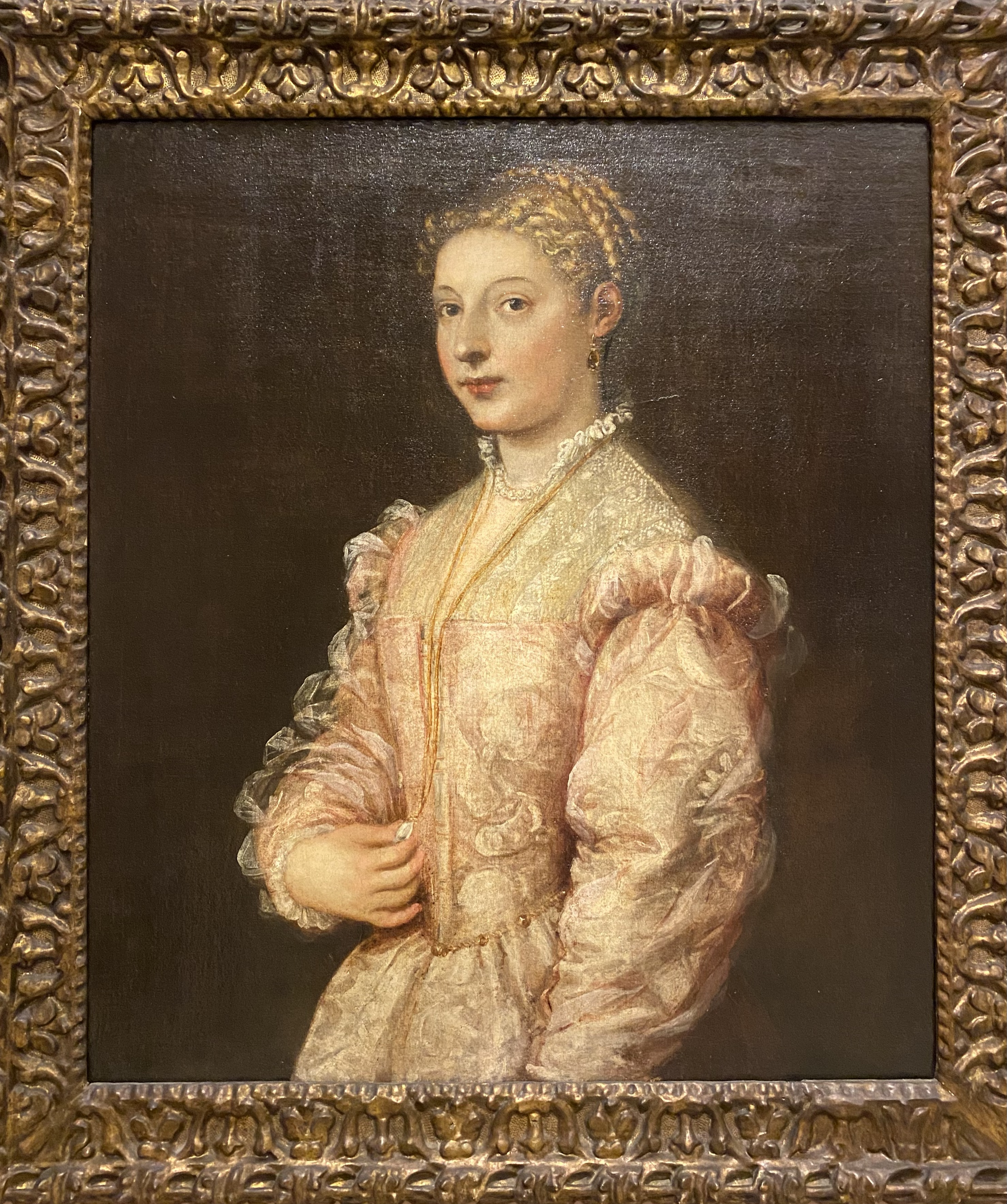 Tiziano
Vecellio
Portrait of a Lady
Capodimonte