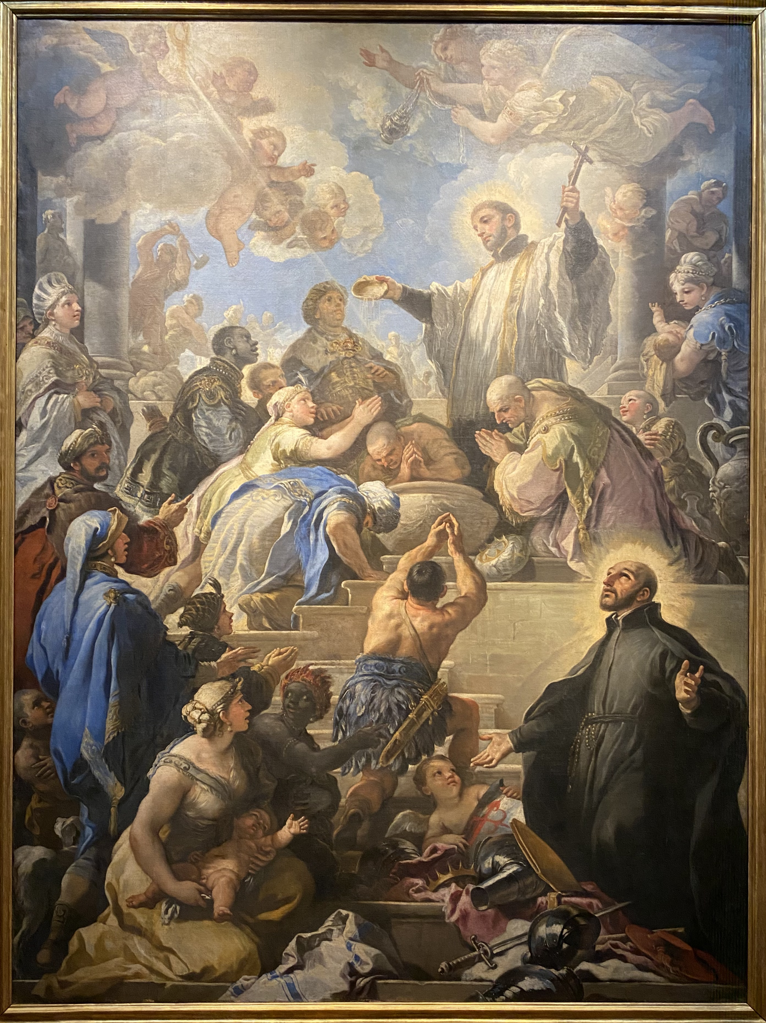 Luca Giordano
Saint Francis Xavier Baptizing Indians
Capodimonte
