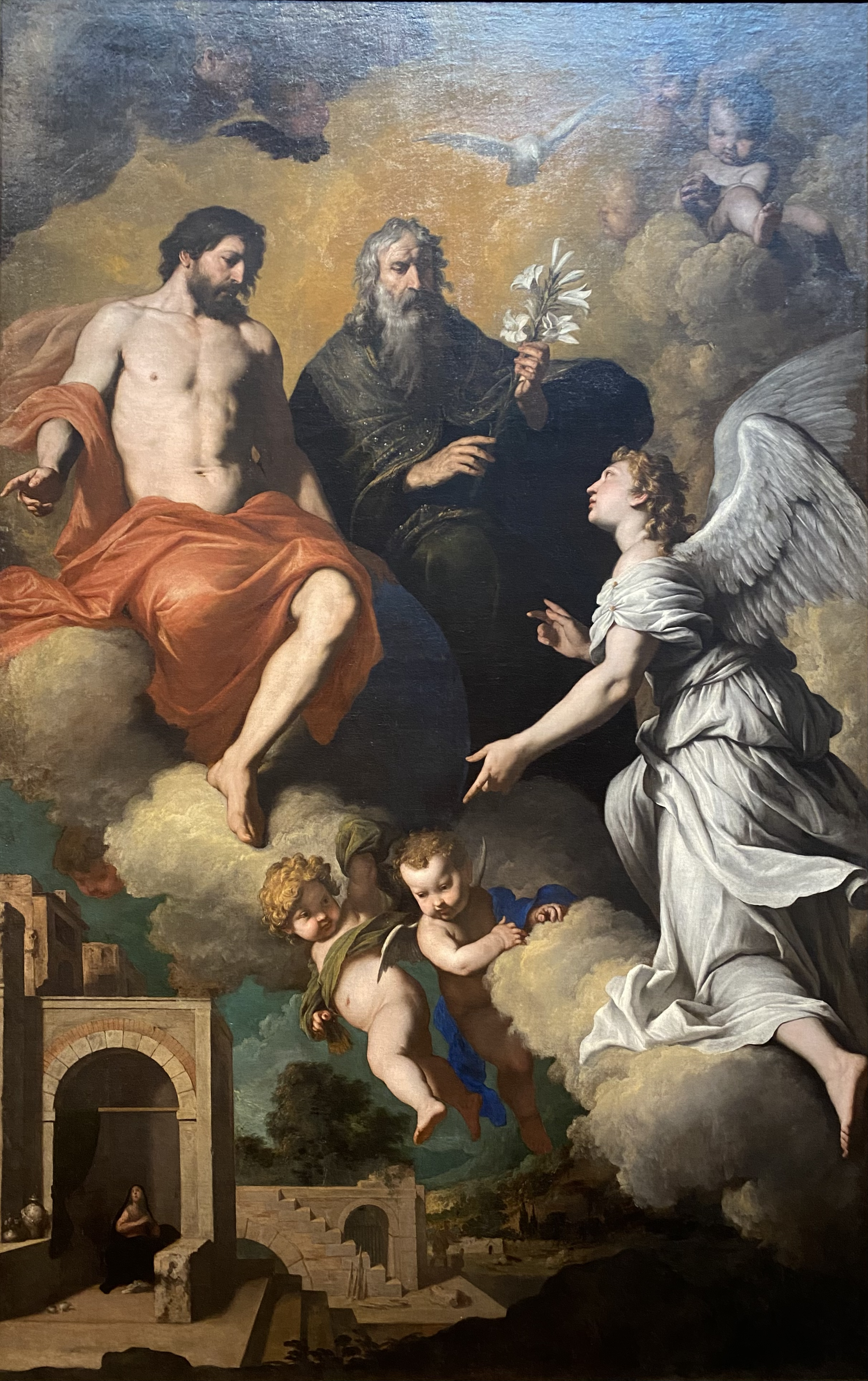 Pietro Novelli
The Holy Trinity Sends the Archangel Gabriel to the Virgin
Capodimonte
