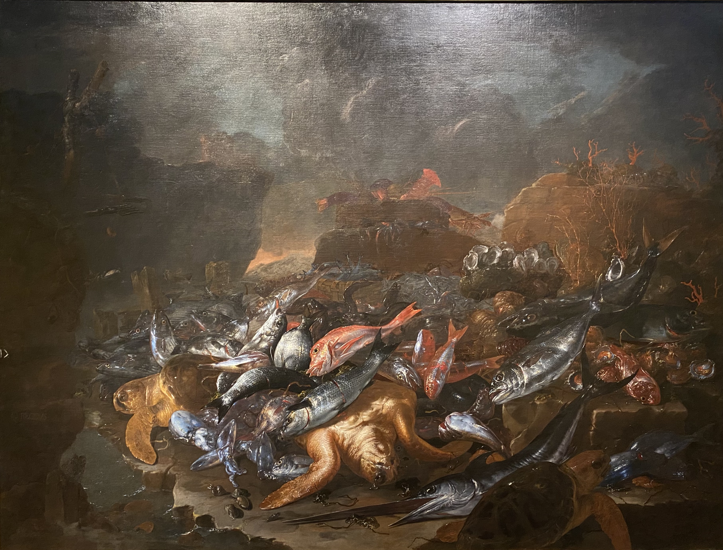 Giuseppe Recco
Still Life with Fish and Other Marine Life
Capodimonte