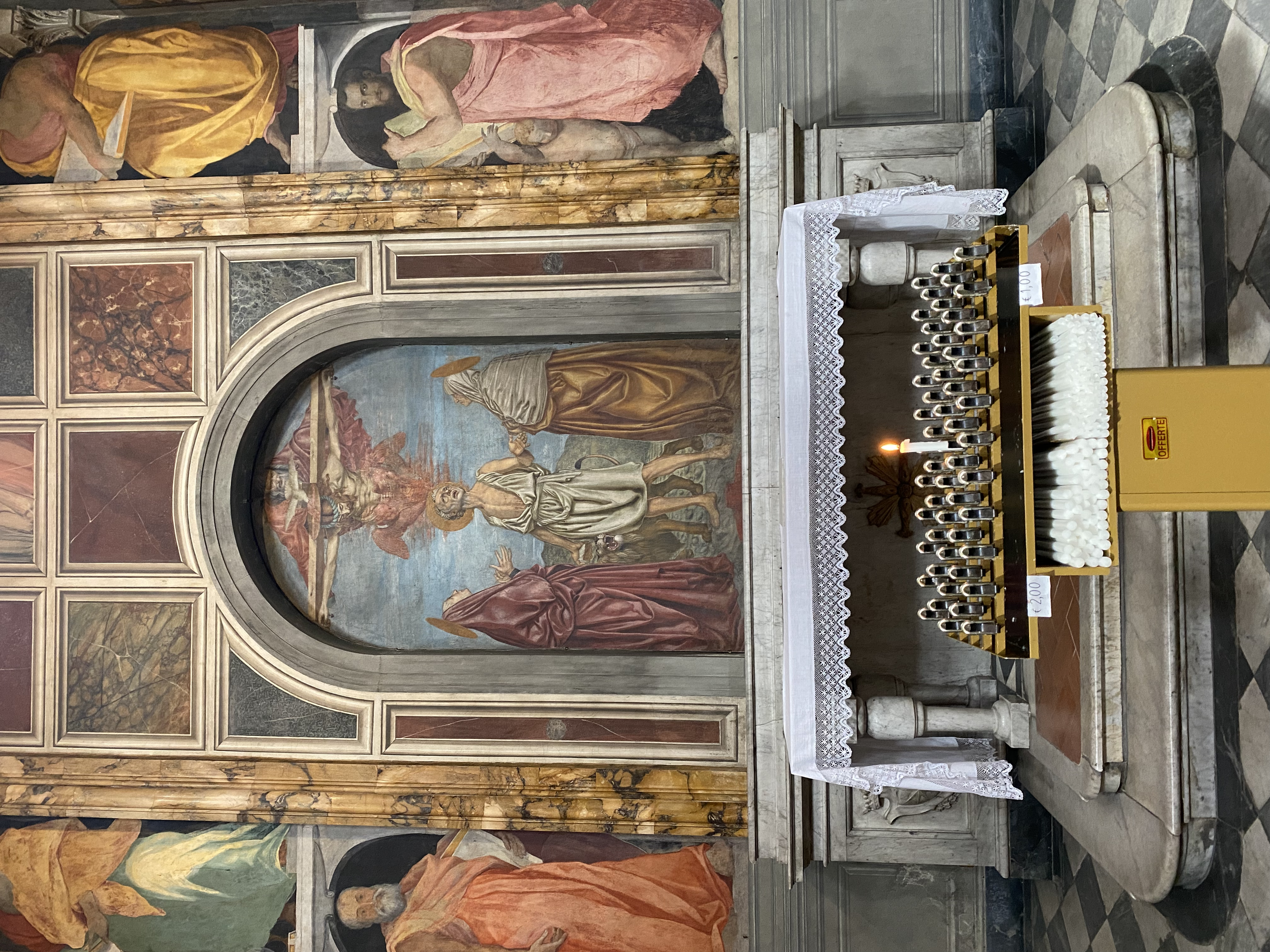 Andrea del Castagno
Trinity with Saint Jerome and two saints
Santissima Annunziata