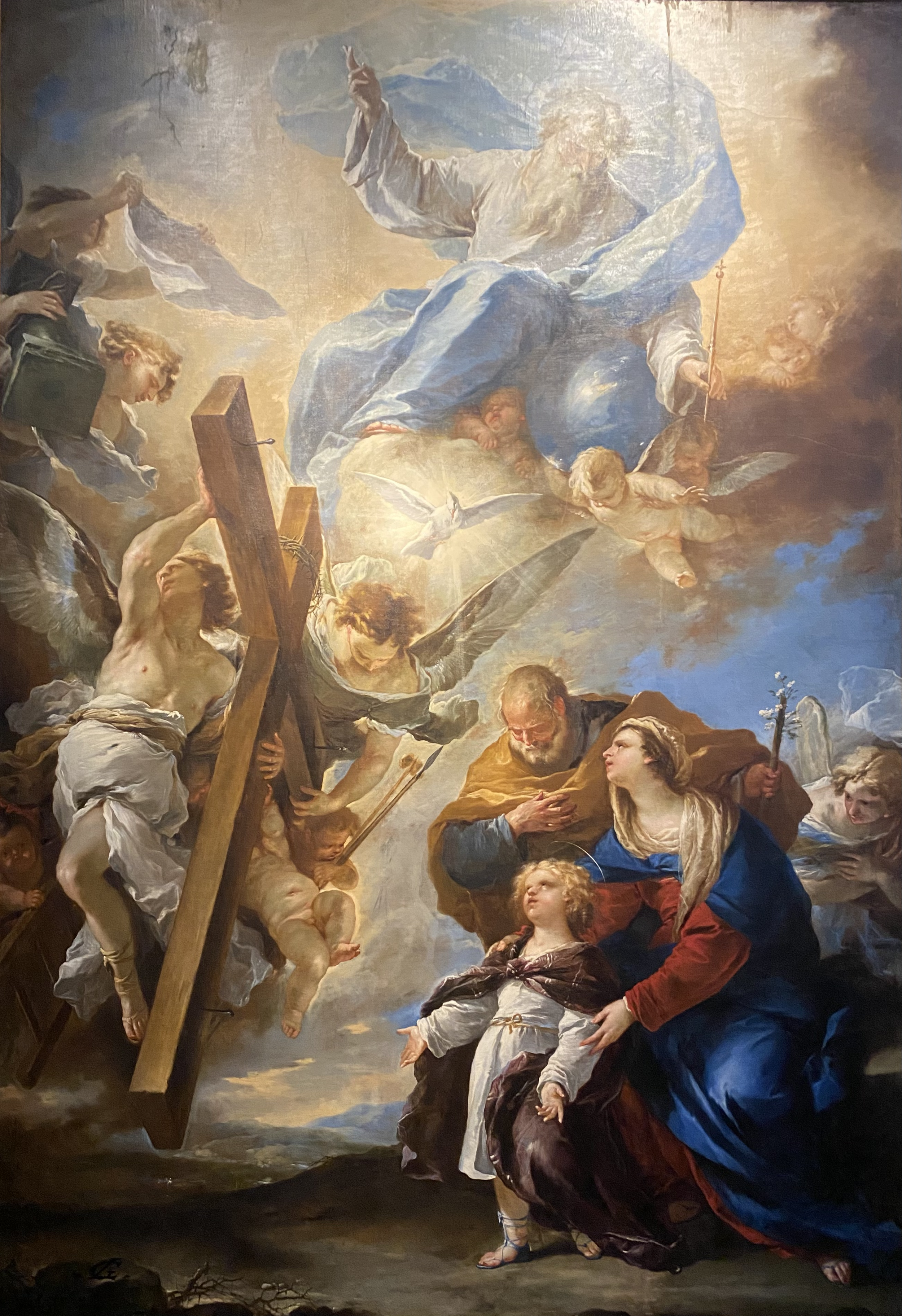 Luca Giordano
Holy Family with the Instruments of the Passion
Capodimonte