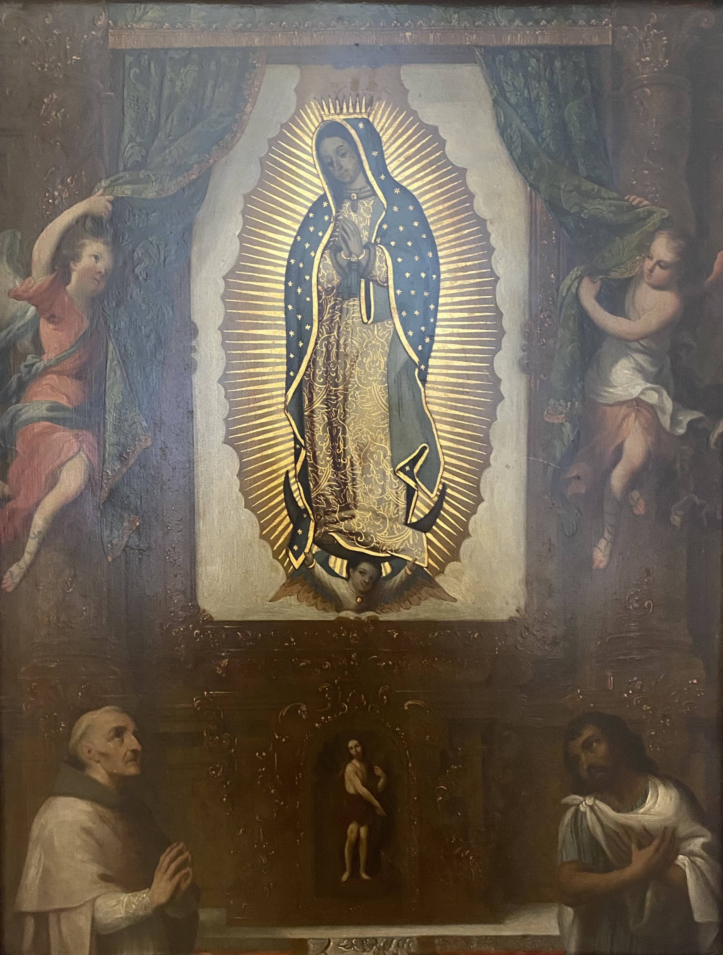 Miguel Cabrera
Virgin of Guadalupe with Saint John the Baptist
Museo Nacional de Arte