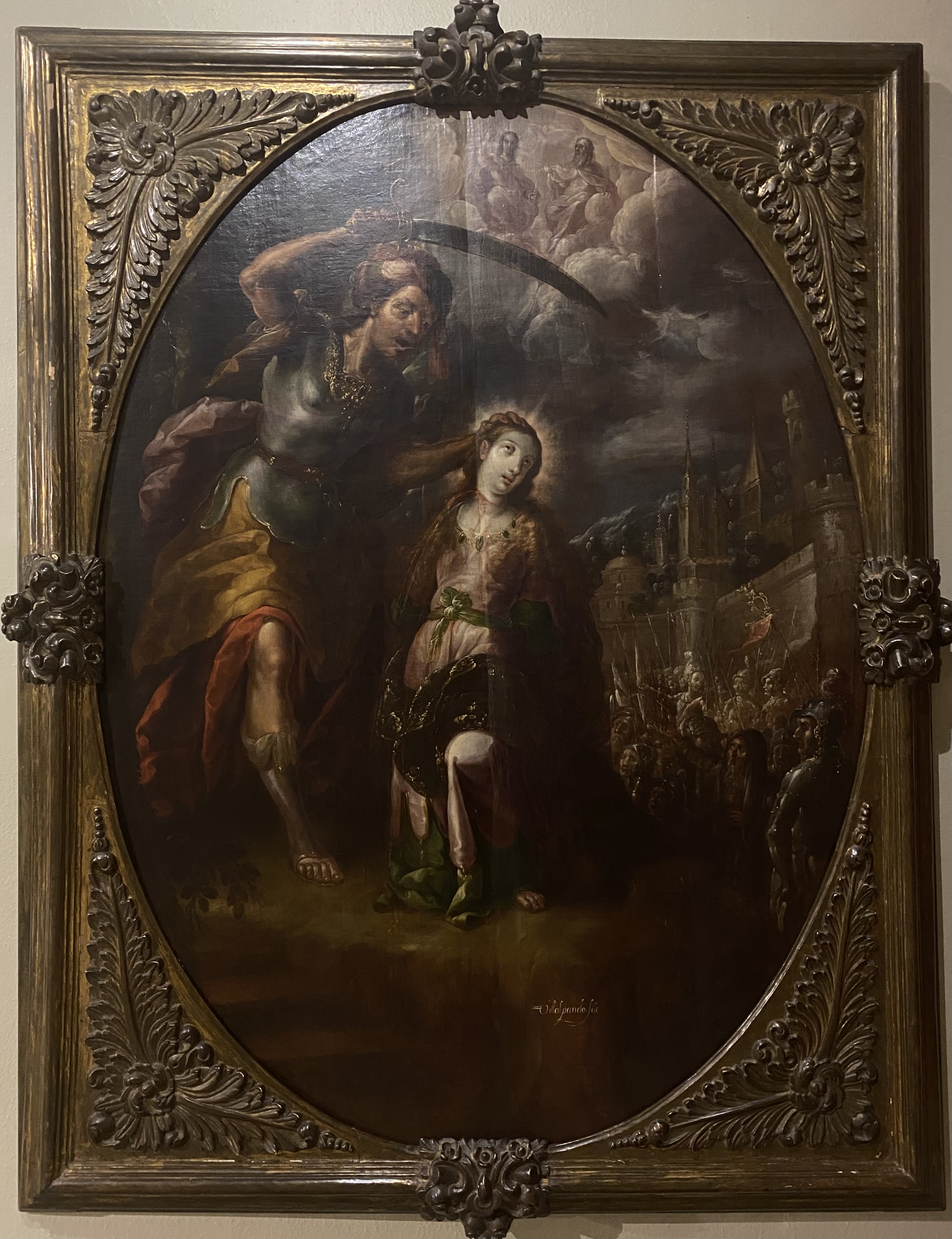 Cristóbal de Villalpando
The Martyrdom of Saint Barbara
Museo de la Basilica de Guadalupe