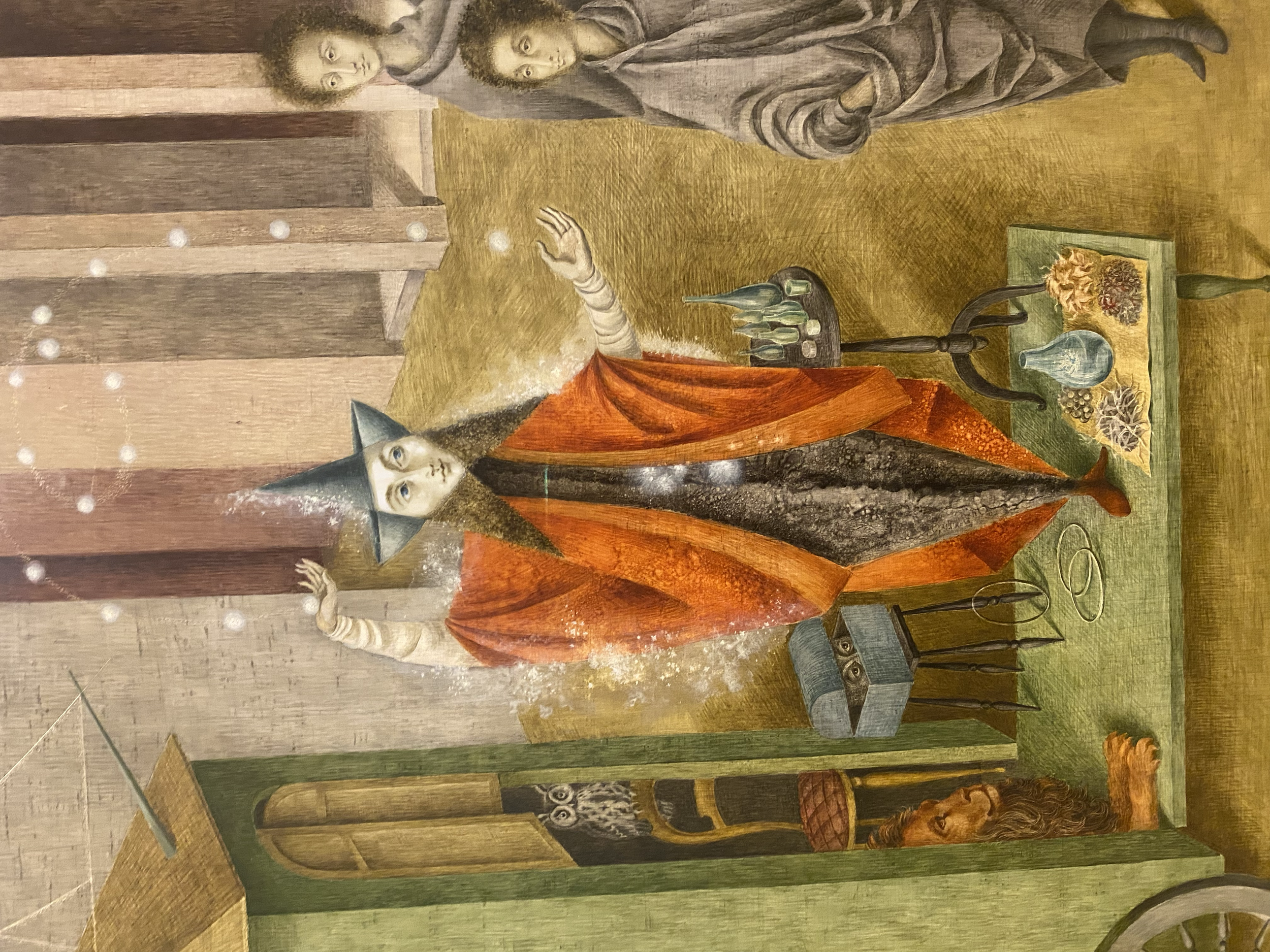 Remedios Varo
El Juglar, El Malabarista, The Juggler, The Magician (detail)
Art Institute of Chicago
