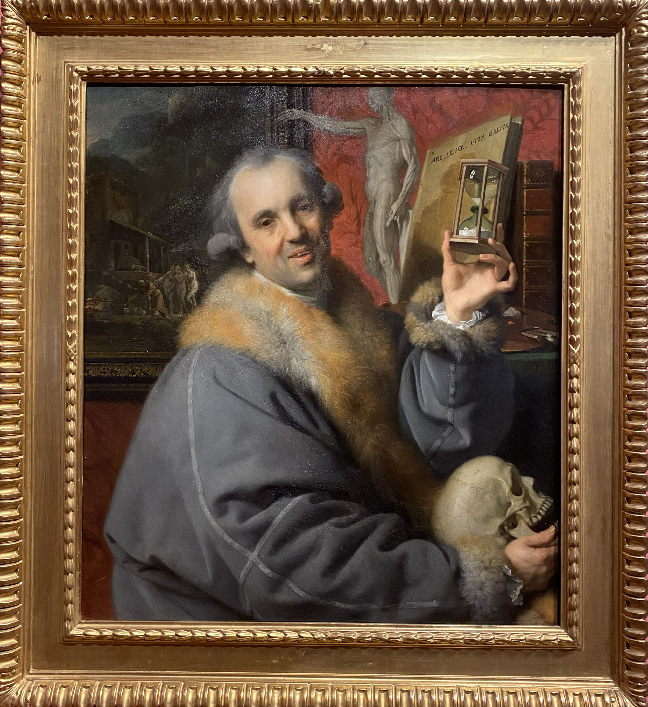 Johan Zoffany
Self-portrait with Hourglass and Skull
Uffizi