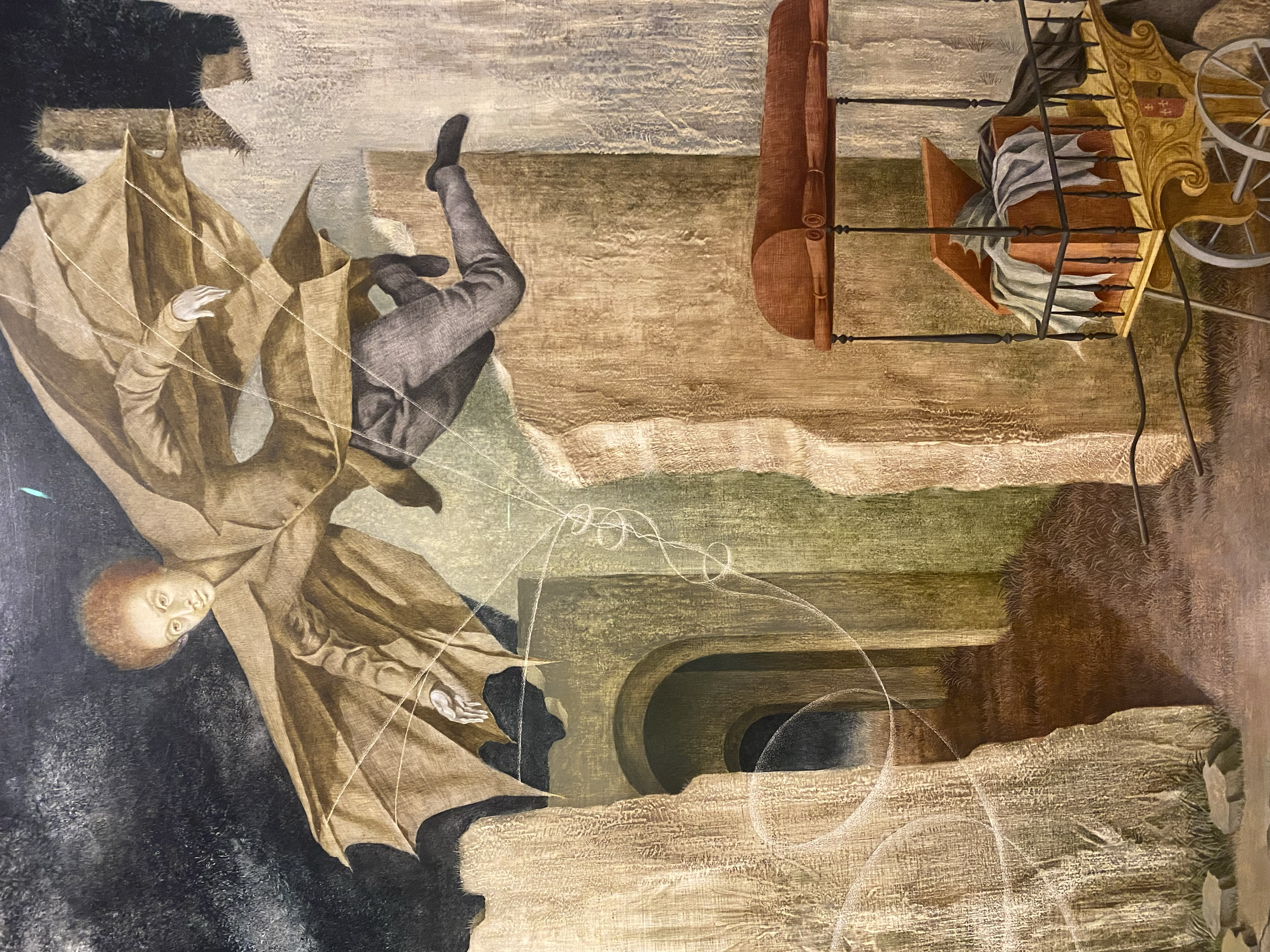 Remedios Varo
Vuelo mágico, Zamfonia, Magic Flight (detail)
Art Institute of Chicago