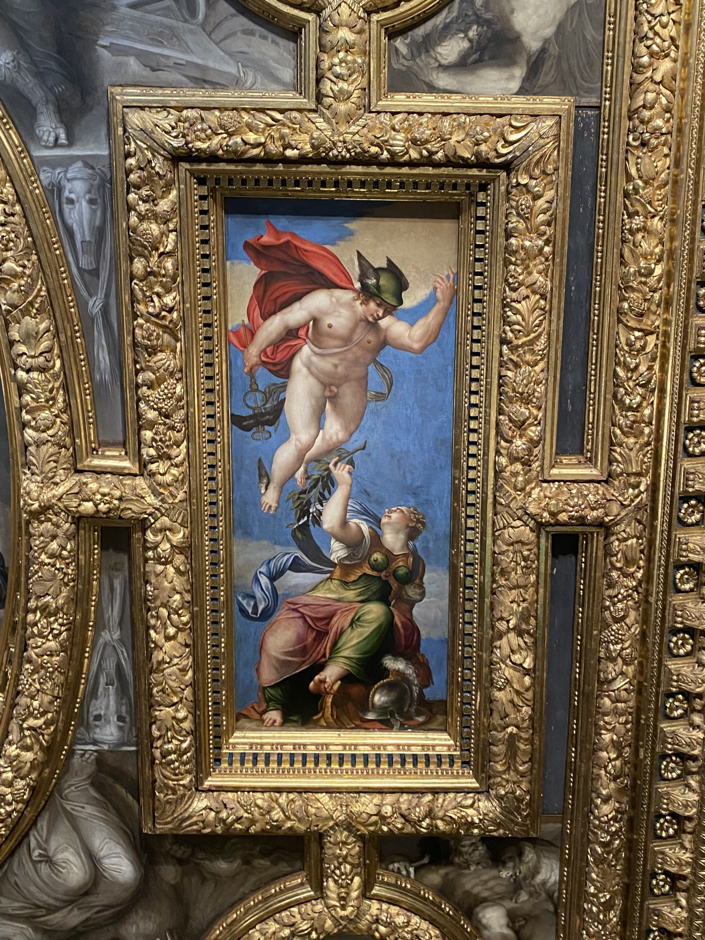 Gian Battista Ponchino
Mercury and Minerva
Palazzo Ducale