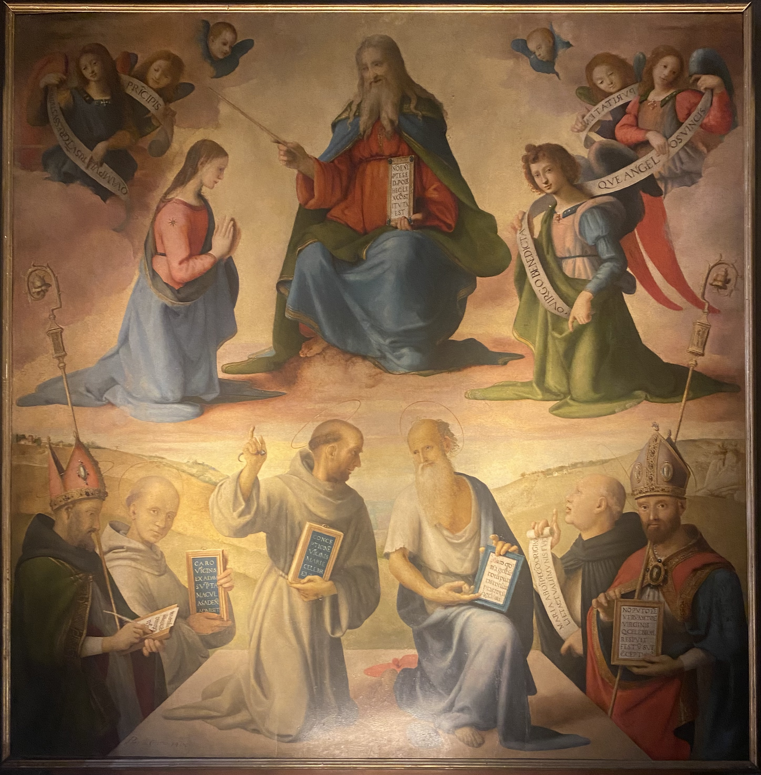 Piero di Cosimo
Dispute of the Church Fathers over the Immaculate Conception
Convento di San Francesco, Fiesole