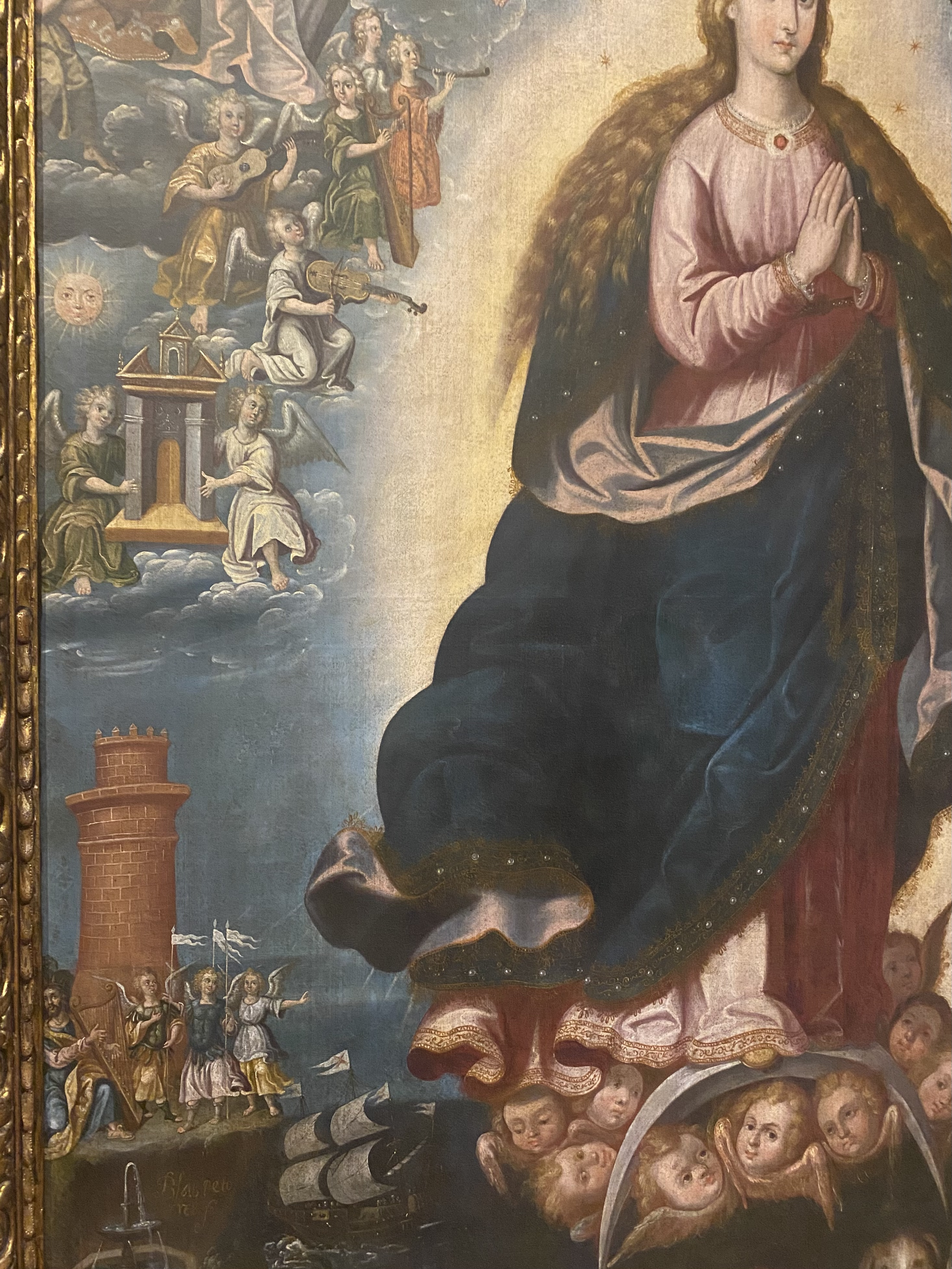 Blas de Torres
Mary Queen of the Angels
Museo de la Basílica de Santa María de Guadalupe