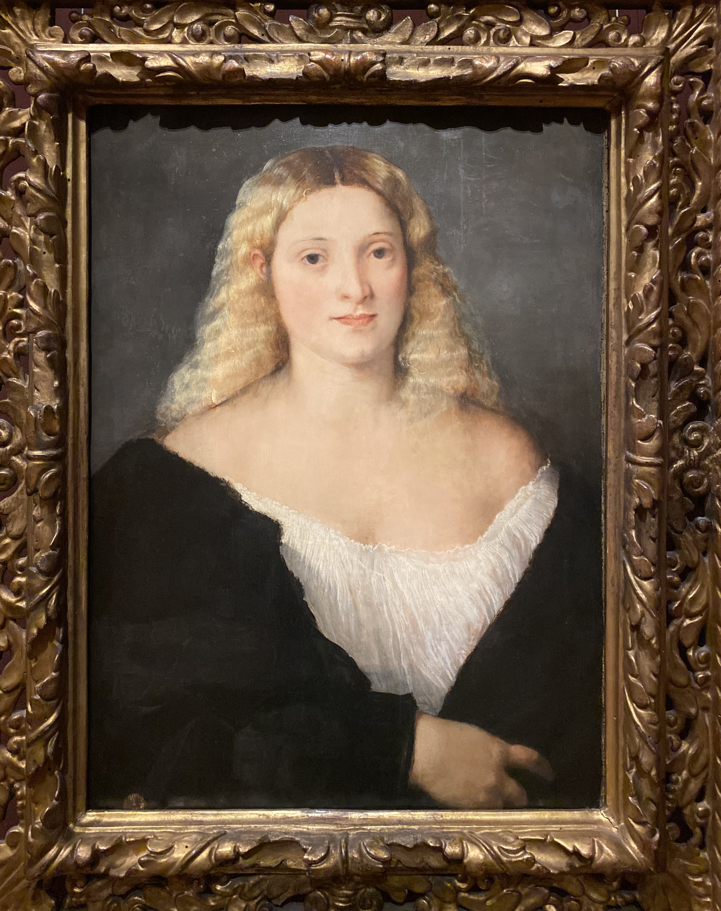 Tiziano Vecellio
Young Woman in a black Dress
Kunsthistorisches