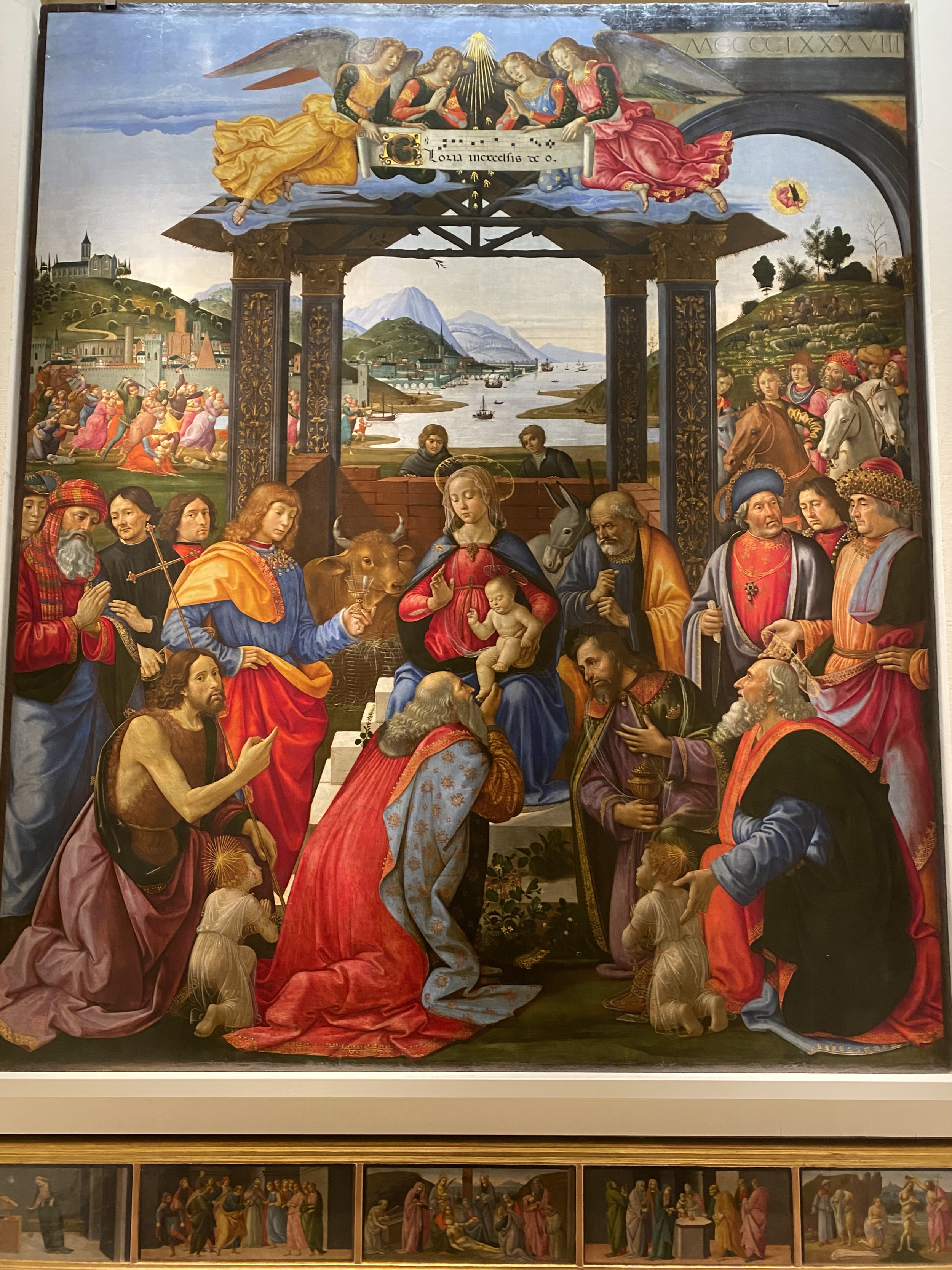 Domenico Ghirlandaio, David Ghirlandaio, Bartolomeo di Giovanni
Adoration of the Magi
Museo degli Innocenti