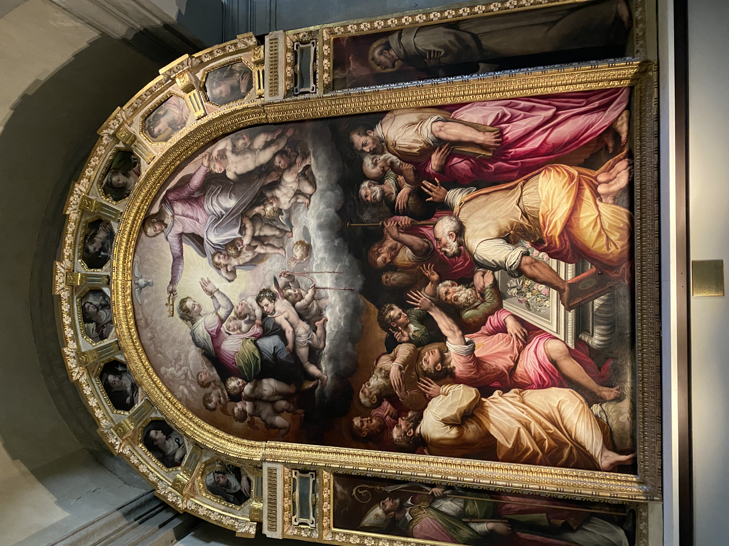 Giorgio Vasari
Assumption and Coronation of the Virgin
Badia delle Sante Flora e Lucilla, Arezzo