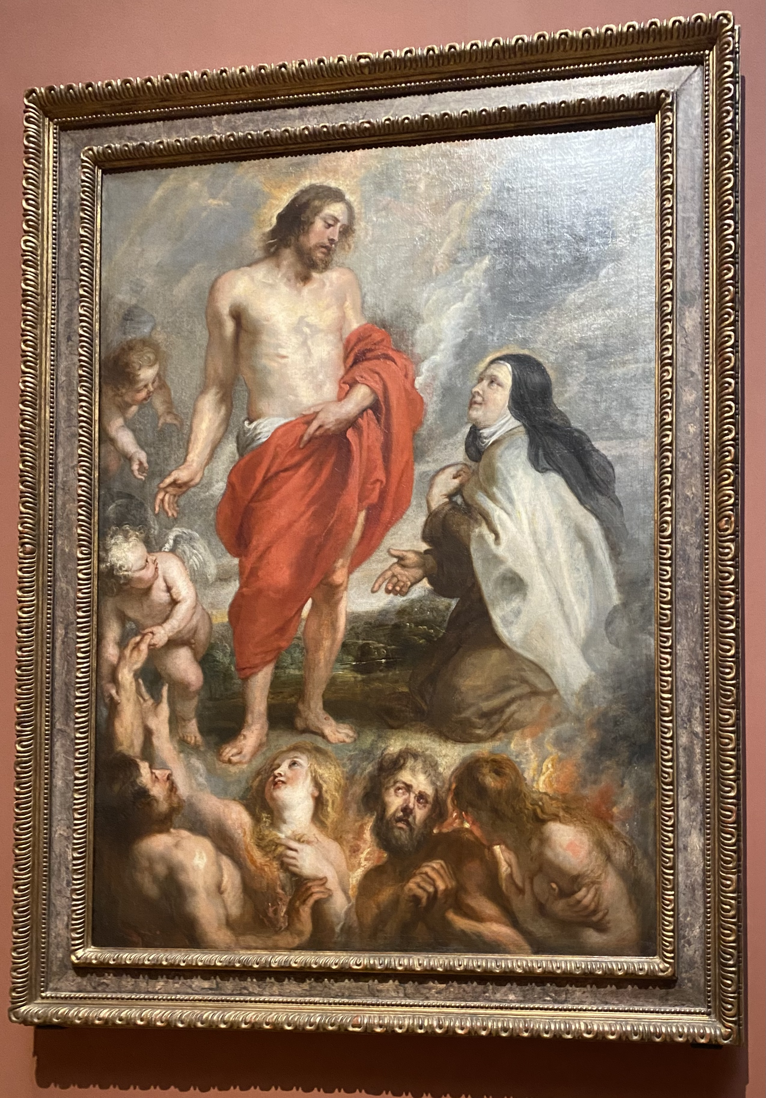 Peter Paul Rubens and Workshop
Saint Theresa of Ávila interceding for Bernardino de Mendoza in Purgatory
KMSKA Antwerp