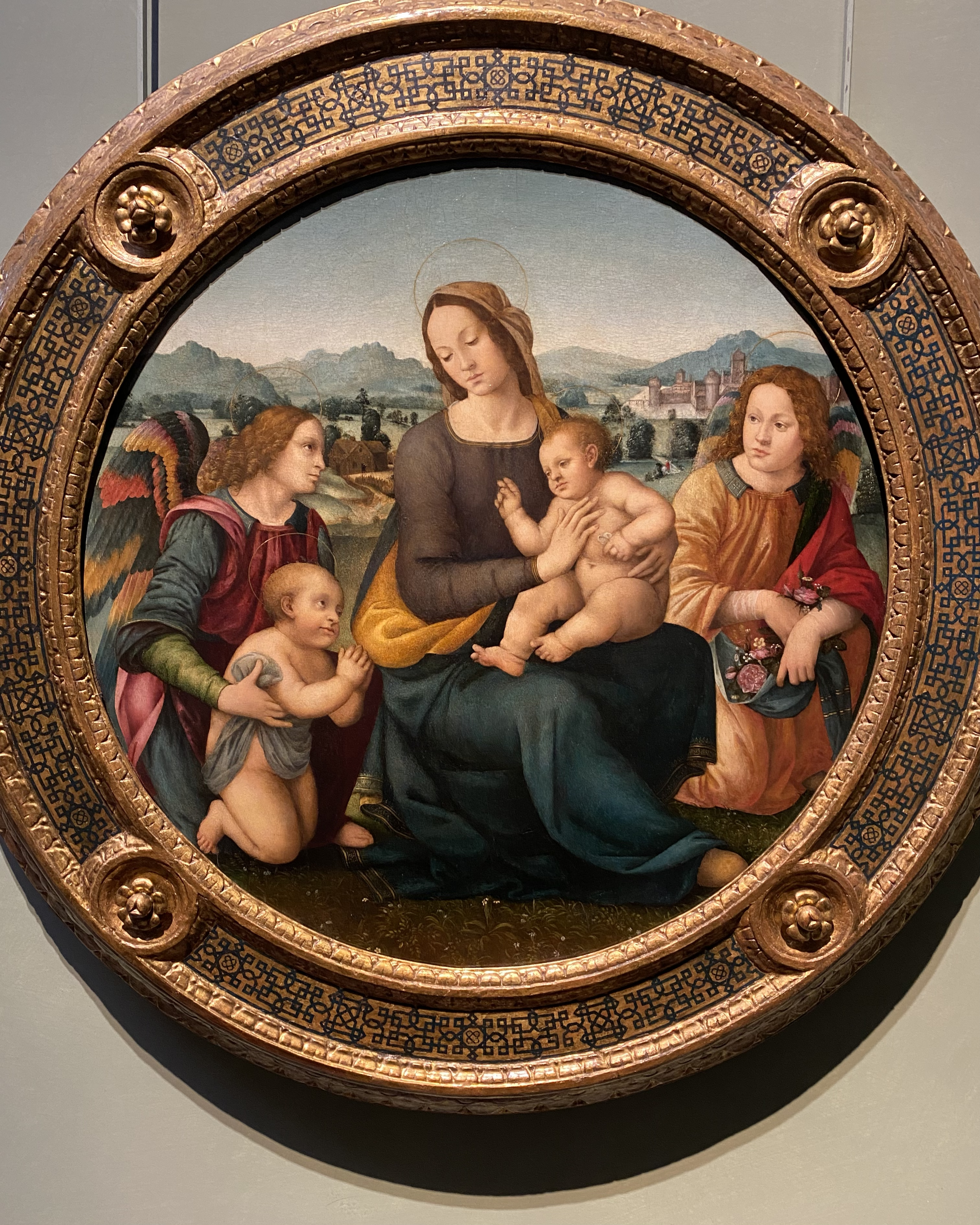 Luca Signorelli
Madonna and Child with St. John the Baptist and Angels
Uffizi