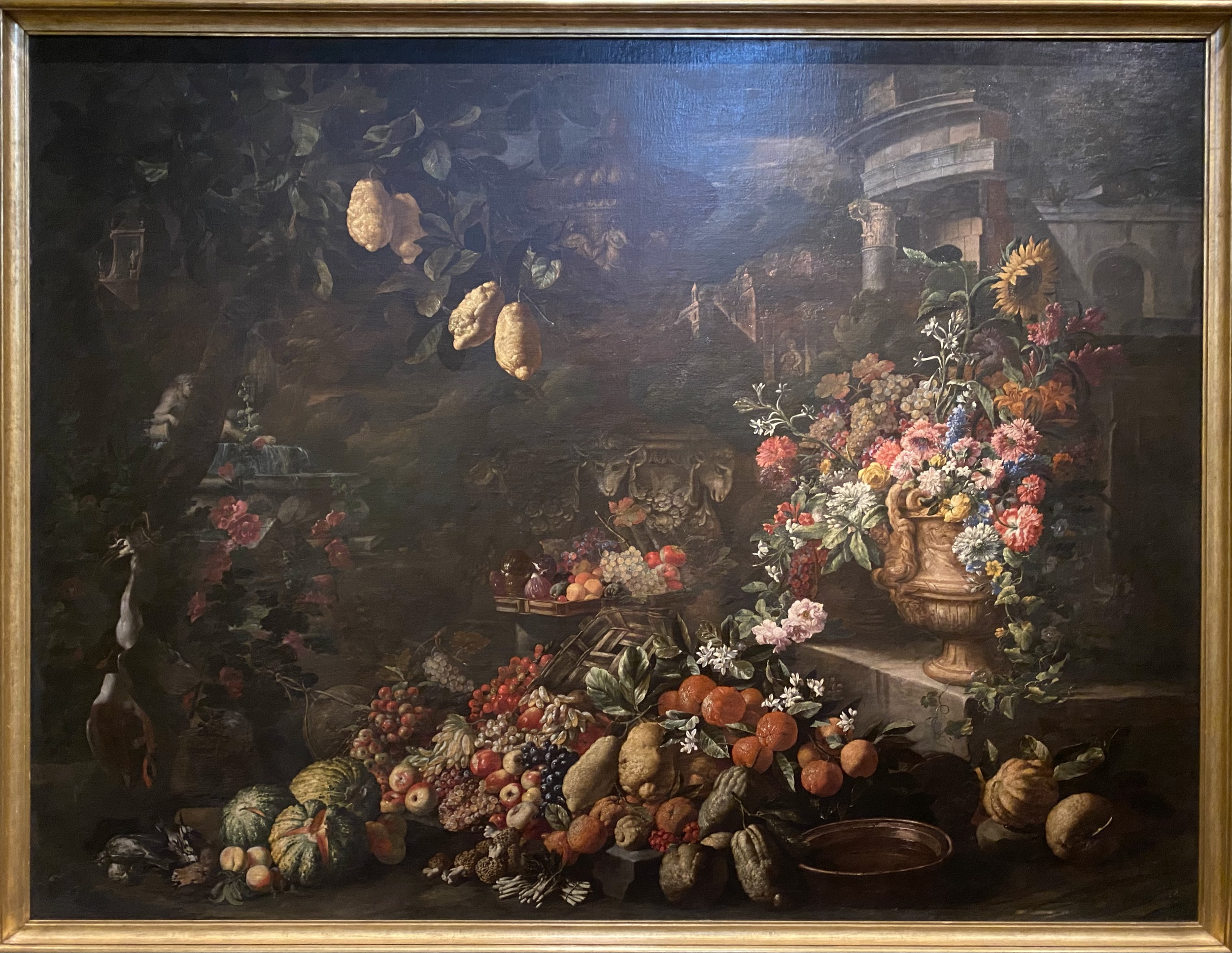 Abraham Brueghel, Giuseppe Ruoppolo
Still Life with Fruit and Flowers
Capodimonte
