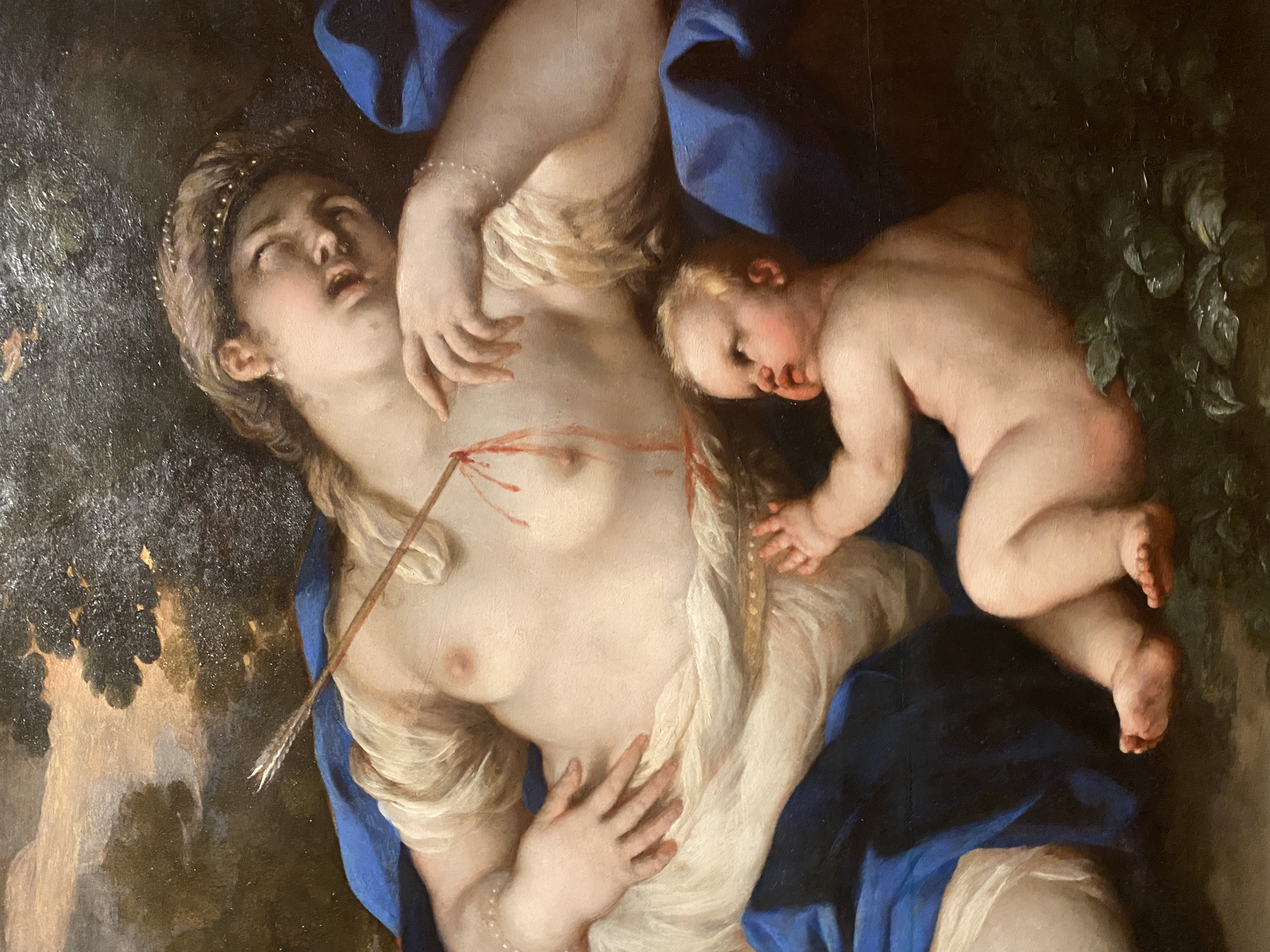 Luca Giordano
Diana Slaying Niobe (detail)
Capodimonte