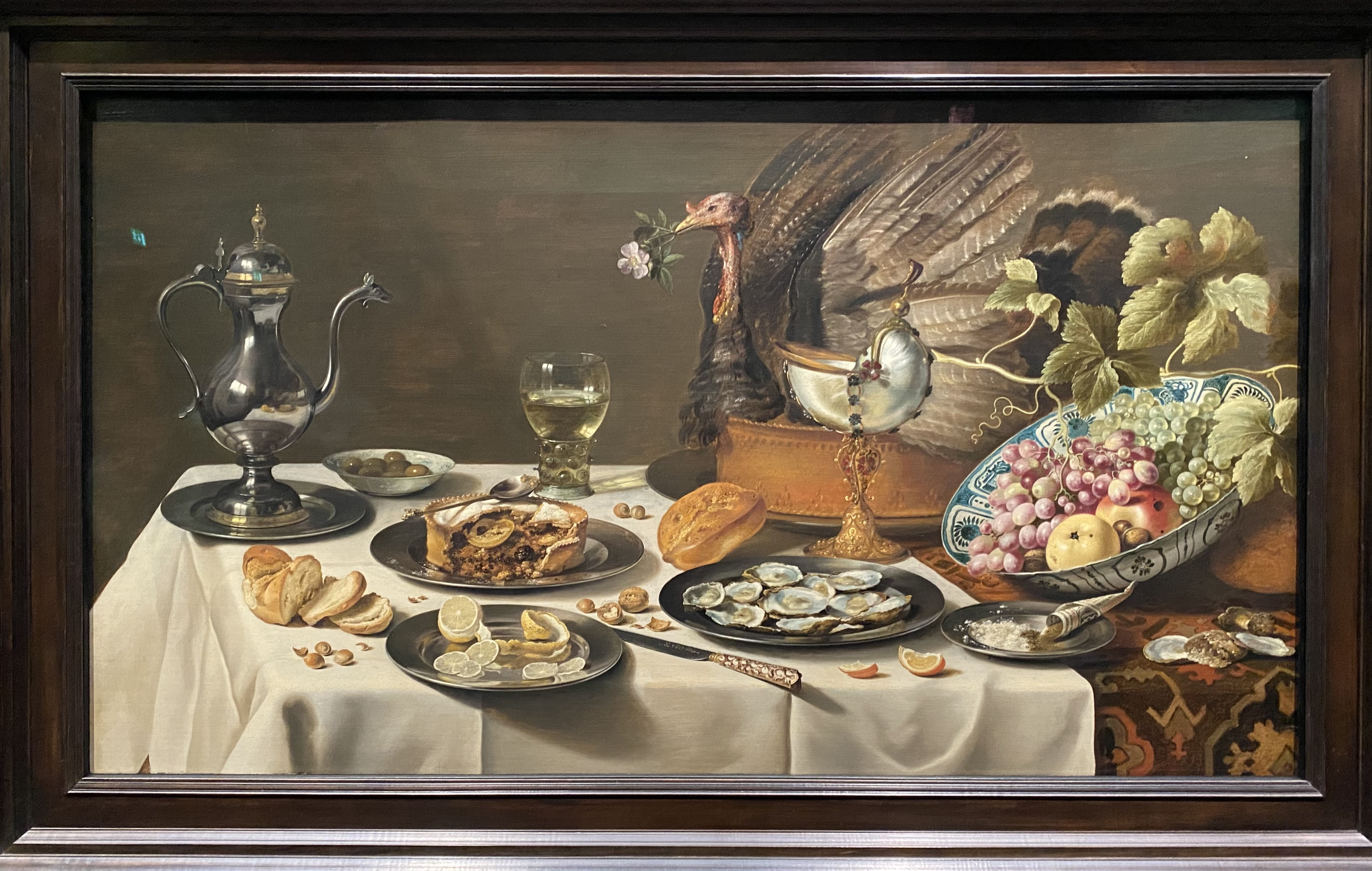 Pieter Claesz
Still Life with a Turkey Pie
Rijksmuseum