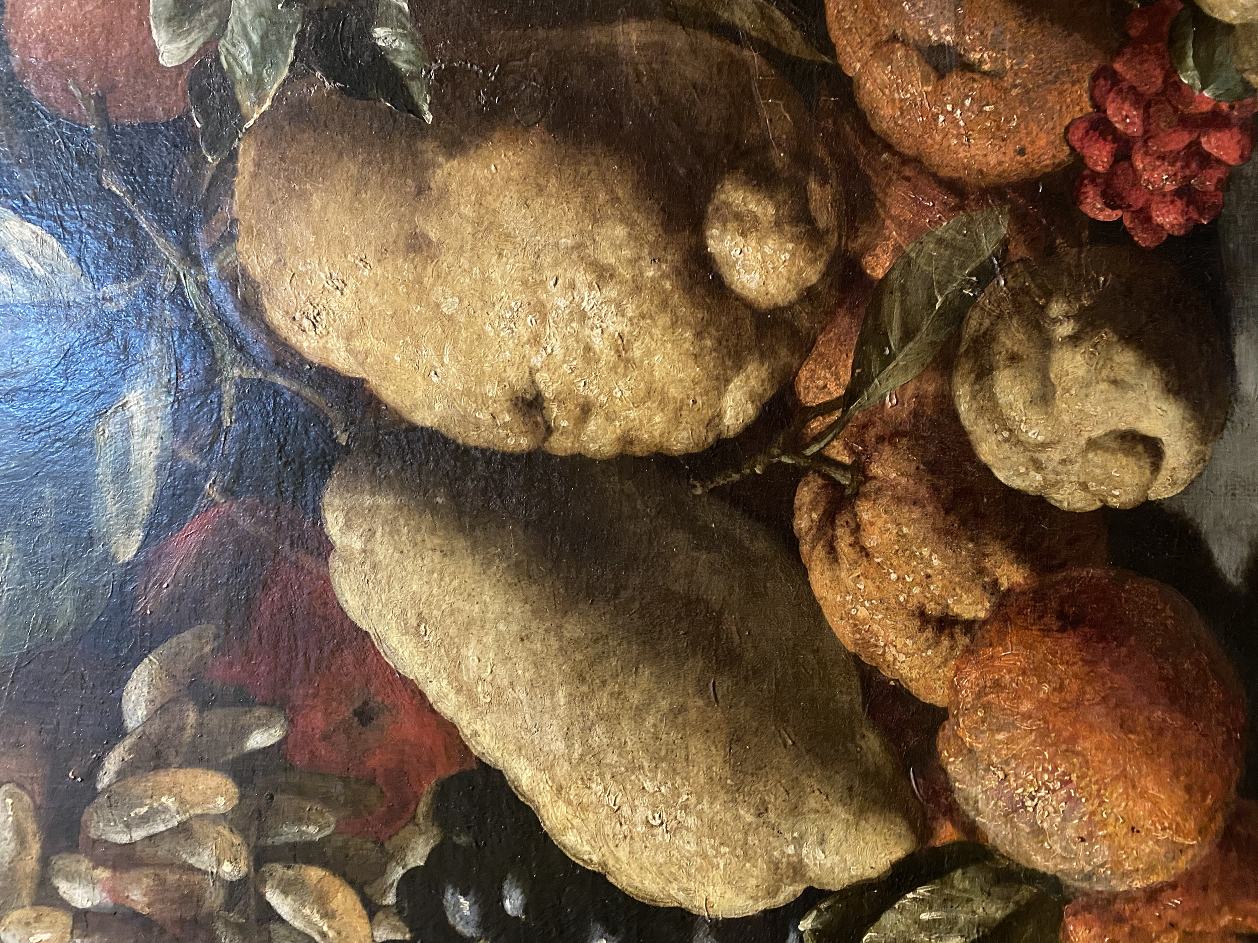 Abraham Brueghel, Giuseppe Ruoppolo
Still Life with Fruit and Flowers (detail)
Capodimonte