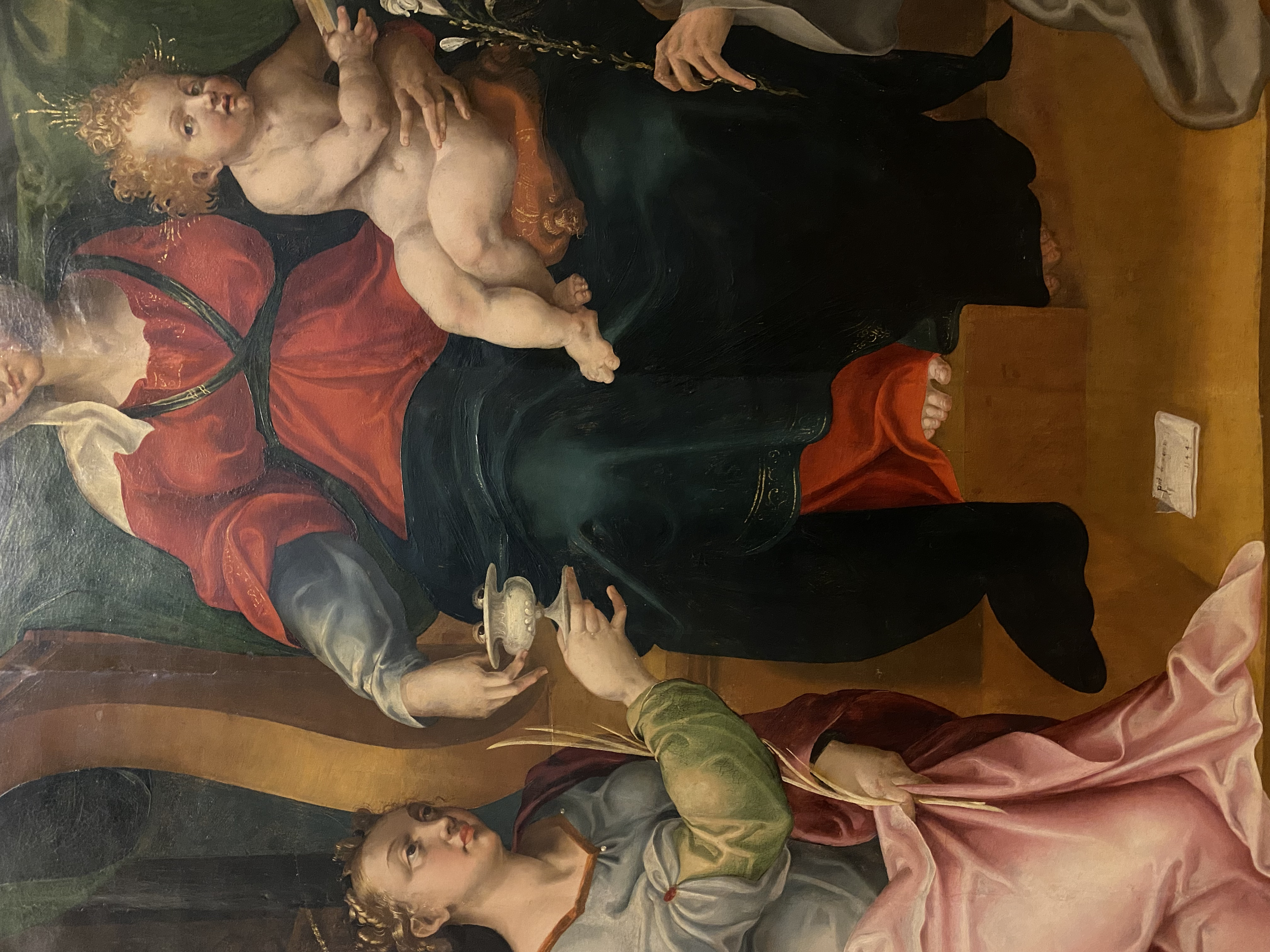 Pietro Negroni
Madonna with Child and Saint Lucy and Antonio da Padova
Capodimonte