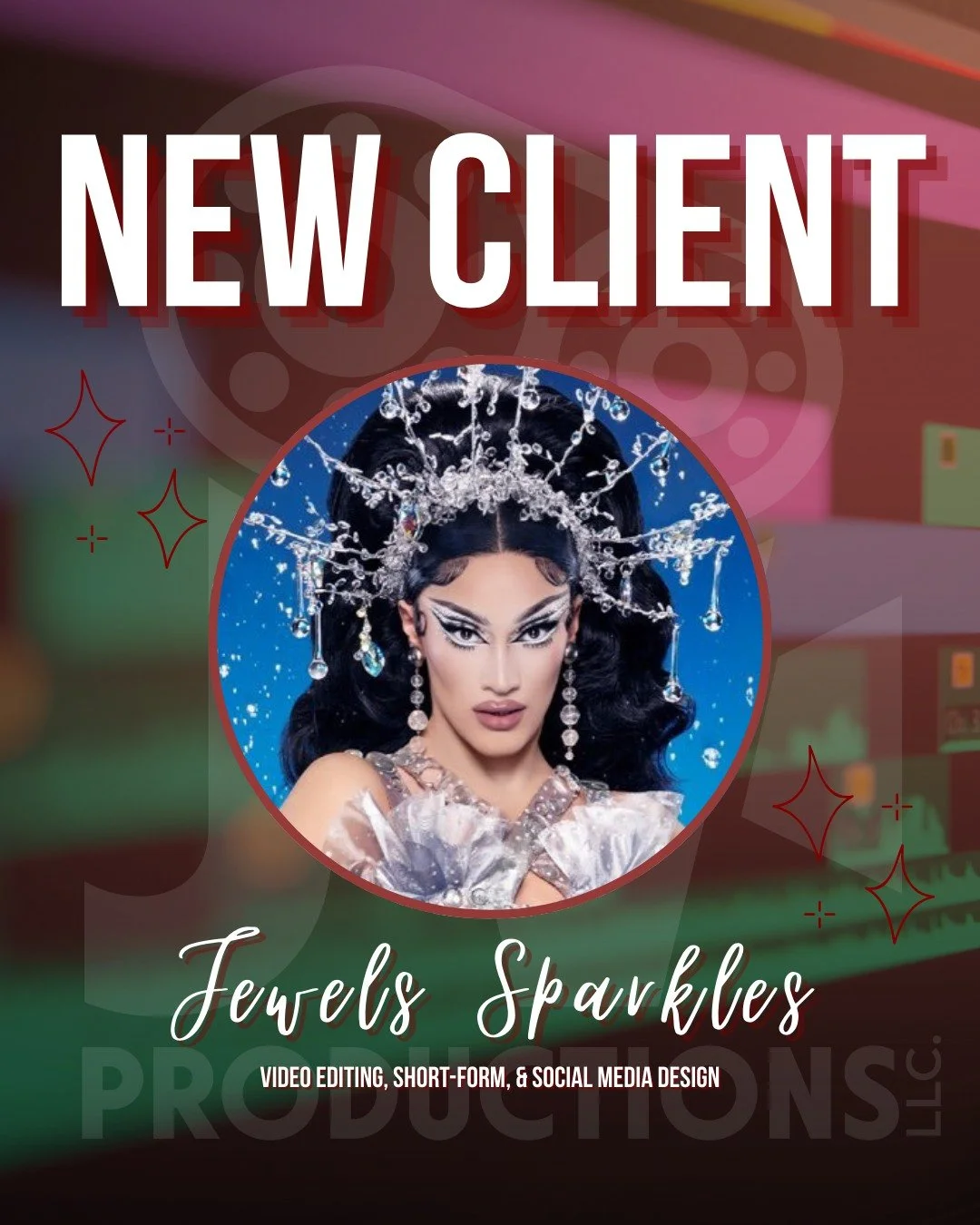 DING ✨ I'm so excited to announce that I will be editing for Jewels Sparkles from Rupaul's Drag Race Season 17! 

#professionalvideoeditor #videoediting #canva #youtube #freelancevideoeditor #Freelancing #smallbusiness #youtubevideoediting #lgbtqowne