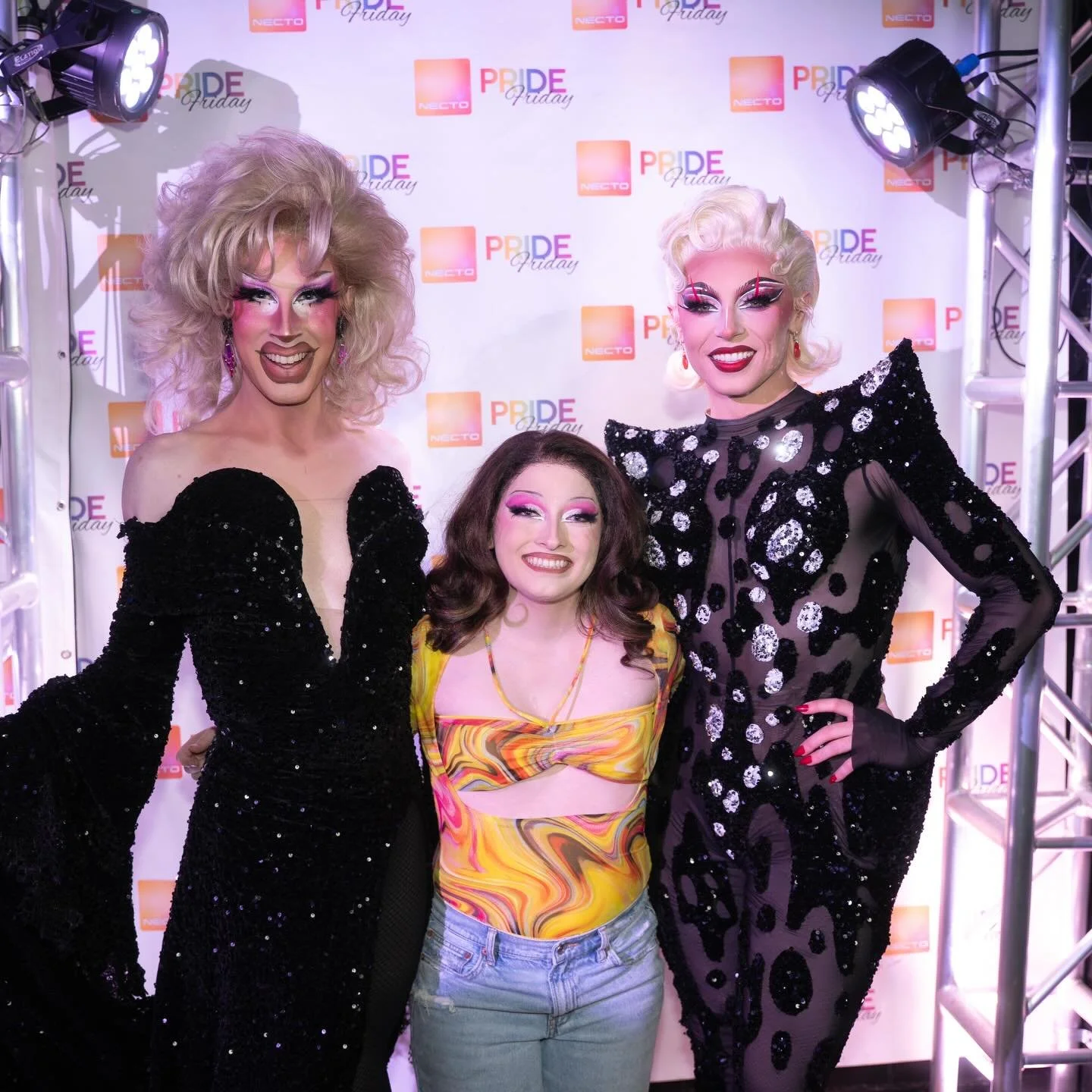Meeting @theninicoco &amp; @the_ciara_myst at Necto Pride April 10th 2026 ✨ 

#teamninicoco #rupaulsdragrace #nectopride #drag #ninicoco