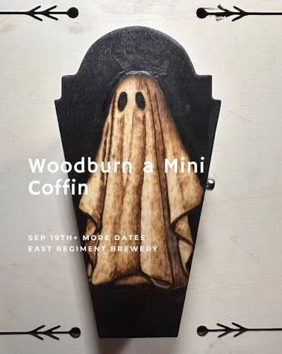 Woodburning Class: Mini Coffins