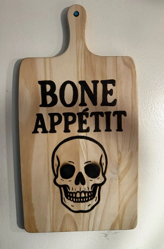 Woodburning Class: Halloween Cutting Boards 
