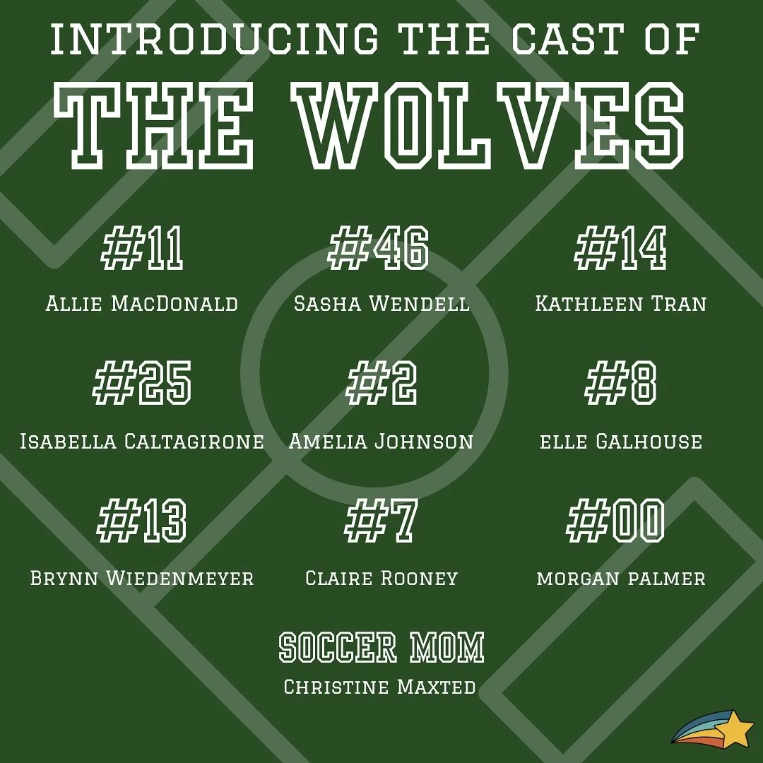 We&rsquo;re thrilled to introduce the cast of The Wolves! Catch them in January at the Great Falls Grange!