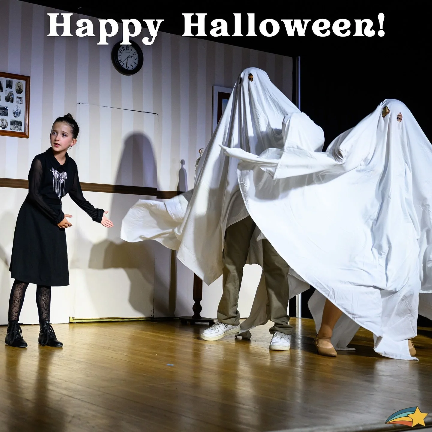 Happy Halloween! 

We&rsquo;re spending the day reminiscing on our time in the Netherworld at camp this summer doing Beetlejuice Jr! 🪲

📸: @heatherreganphoto