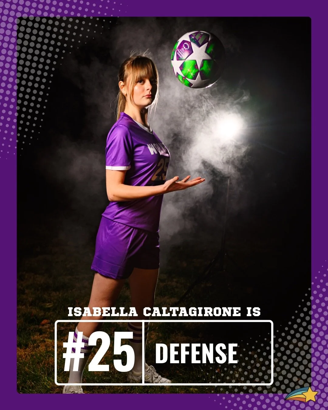 Meet the cast of THE WOLVES

Isabella Caltagirone is #25, Team Captain

Tickets are on sale now!
